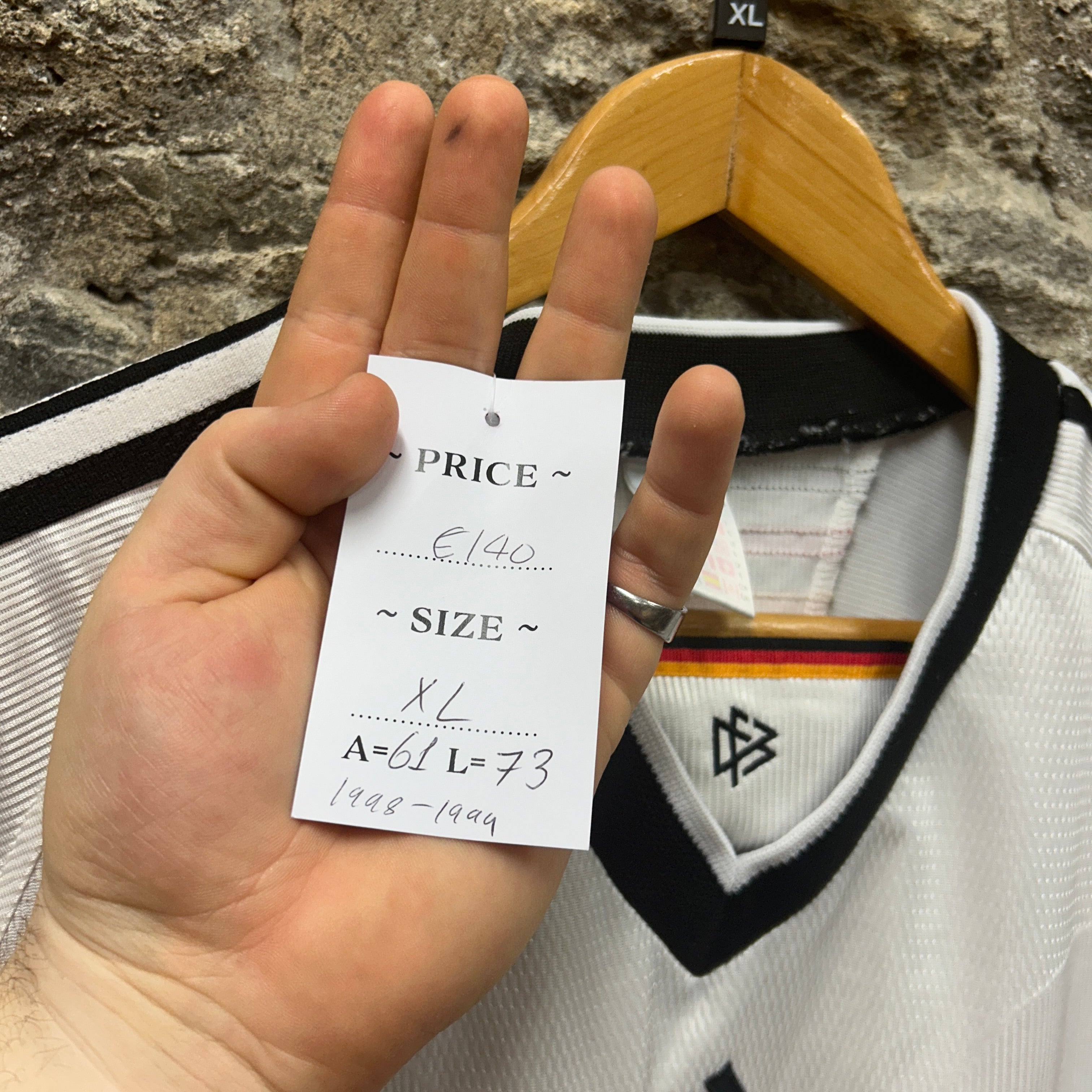 Germany 1998-1999 Adidas Football Shirt
