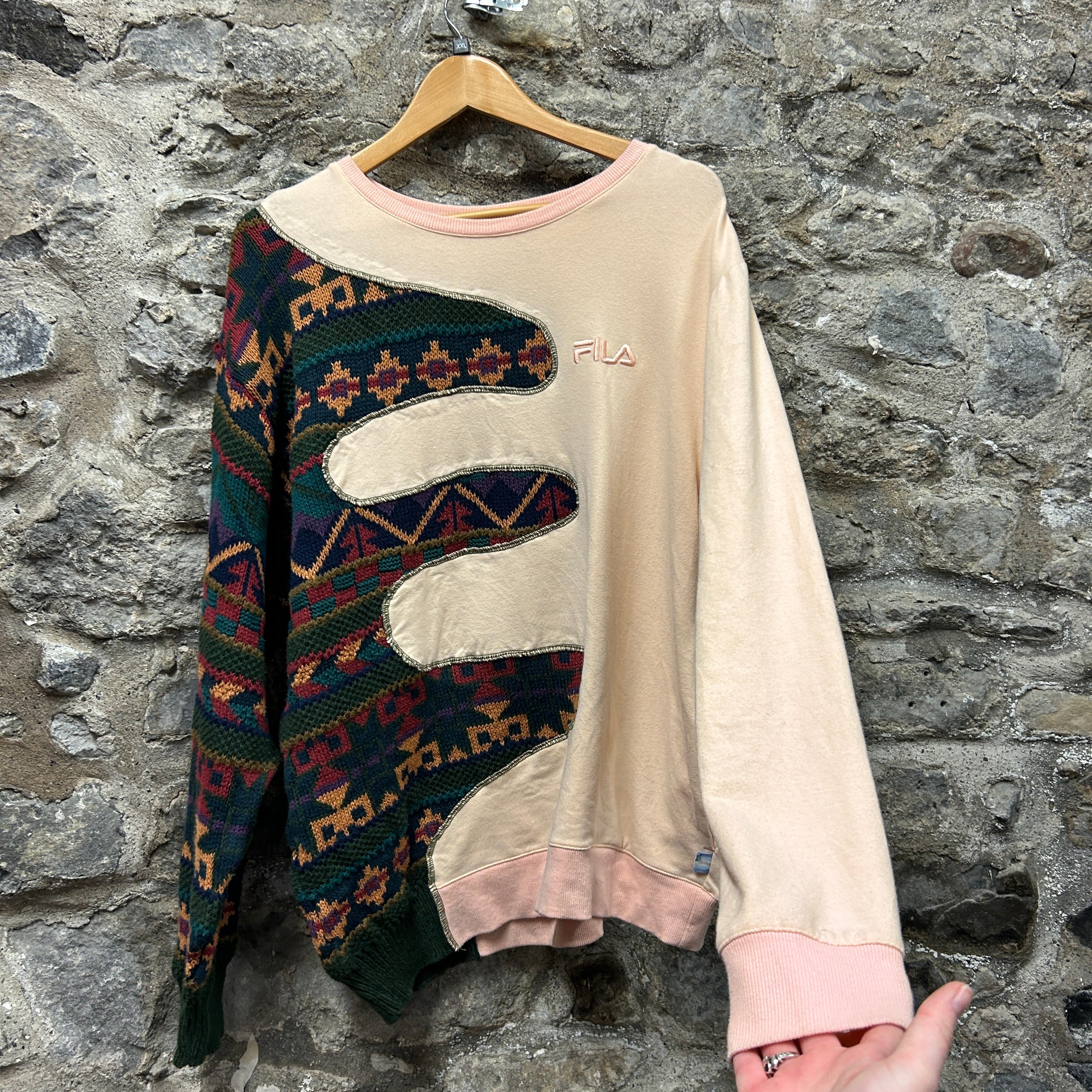 Reworked Fila Sweatshirt