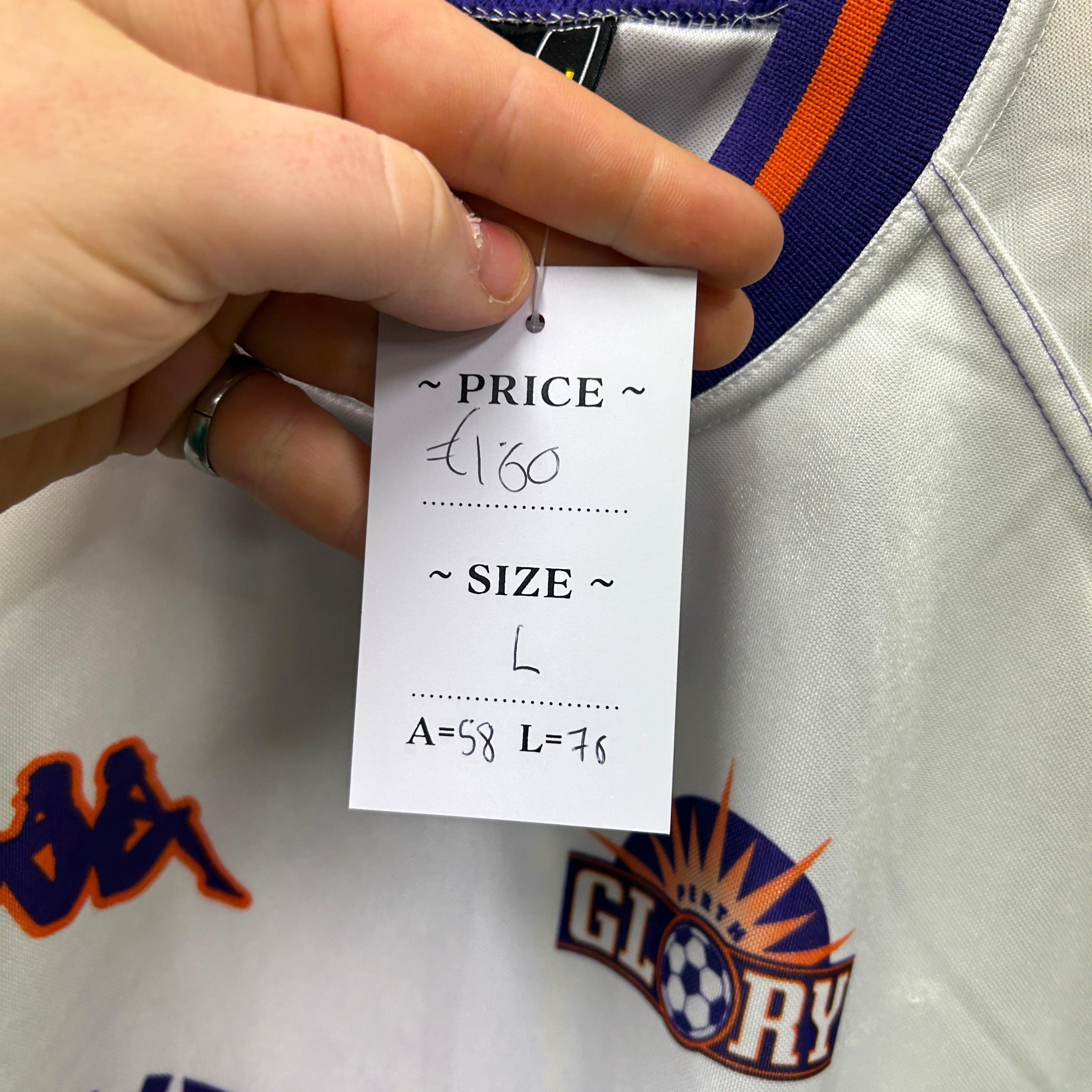 Perth Glory 1999 Kappa Football Shirt