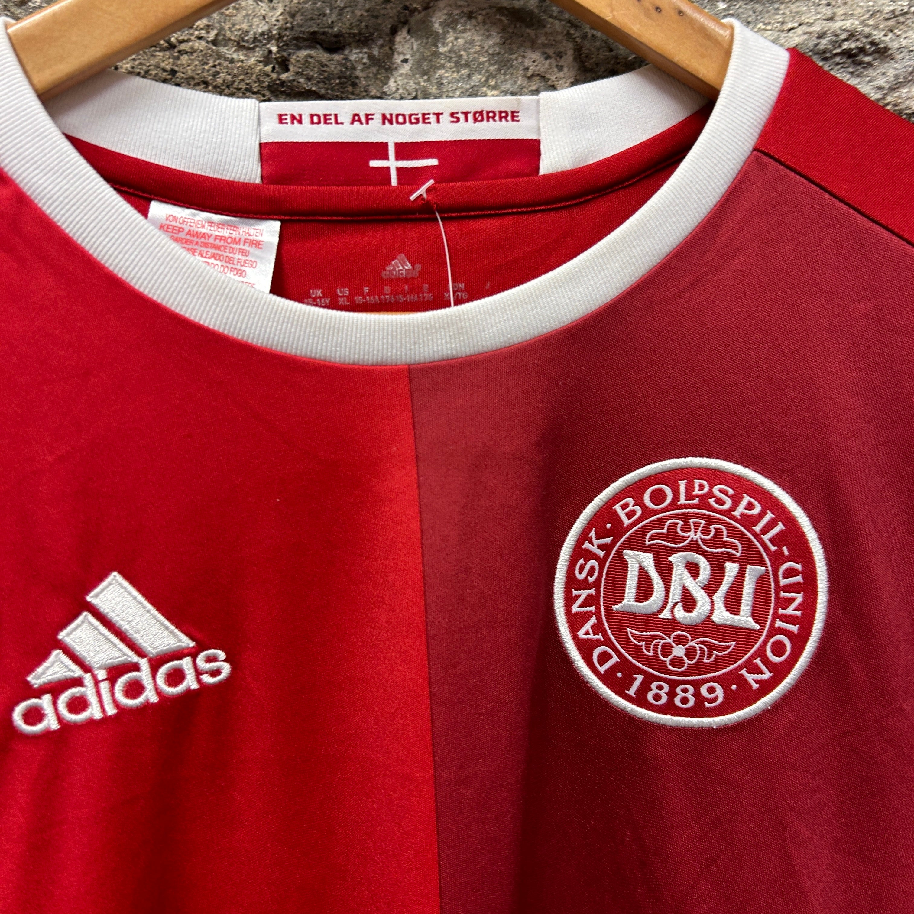 Denmark 2015/2016 Adidas Football Shirt