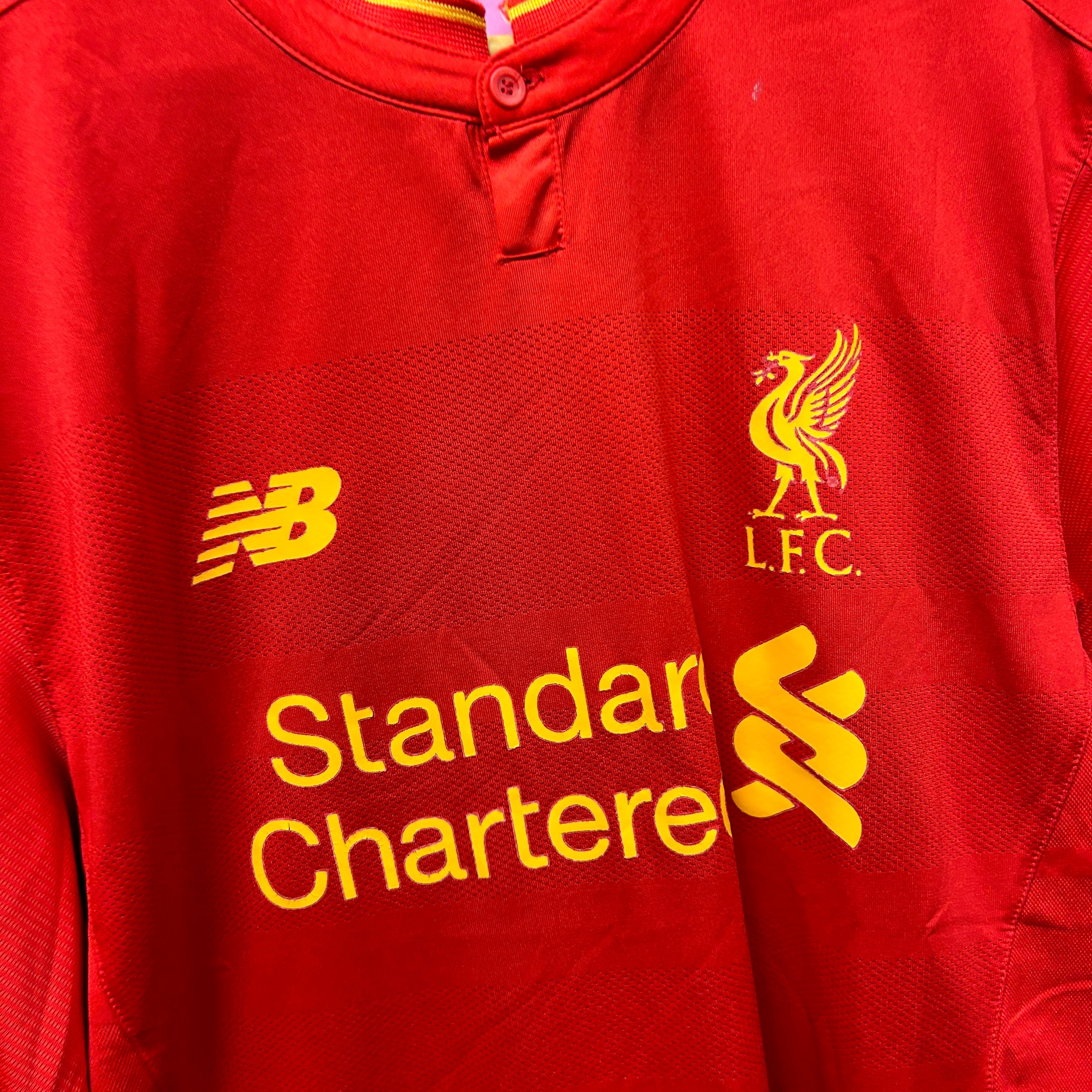 Liverpool 2016/2017 New Balance Football Shirt