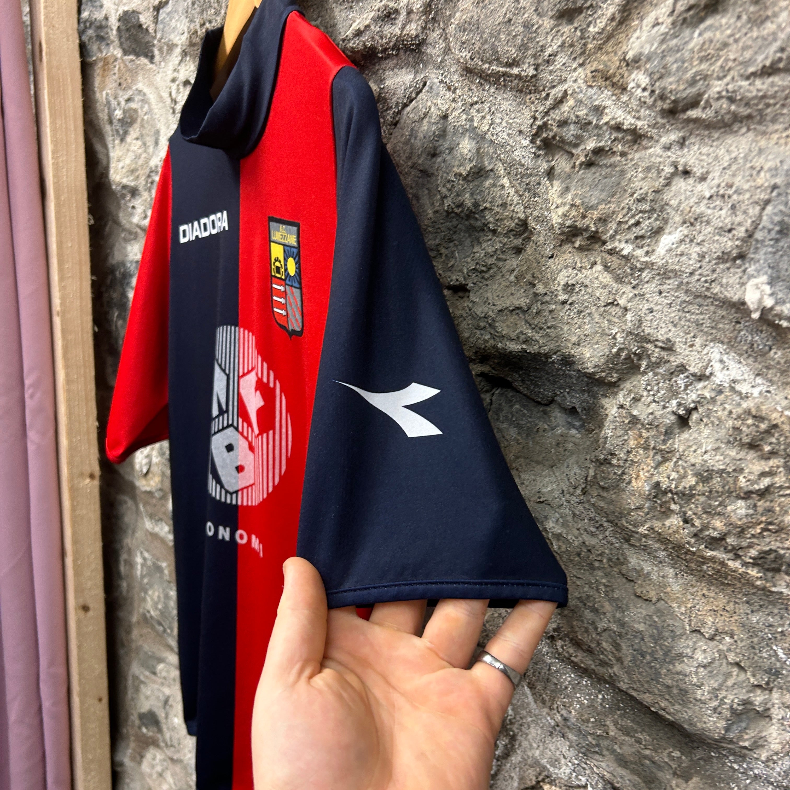 AC Lummezane 2007/2008 Diadora Football Shirt