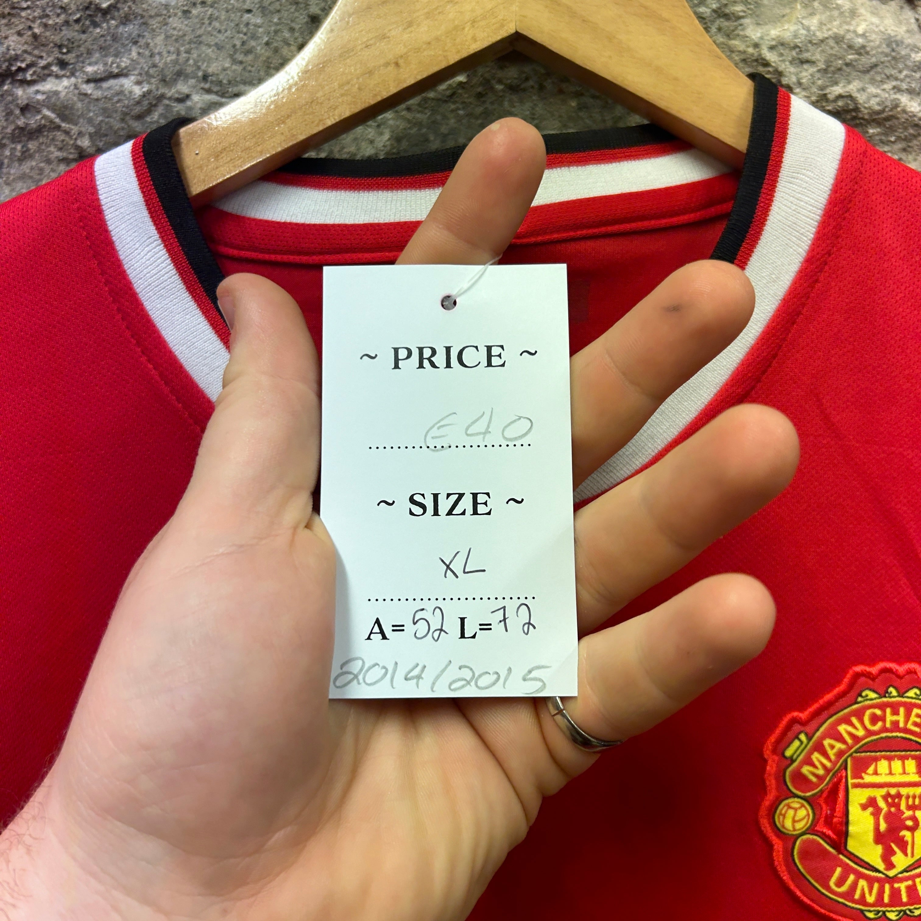 Manchester United 2014-2015 Nike Football Shirt