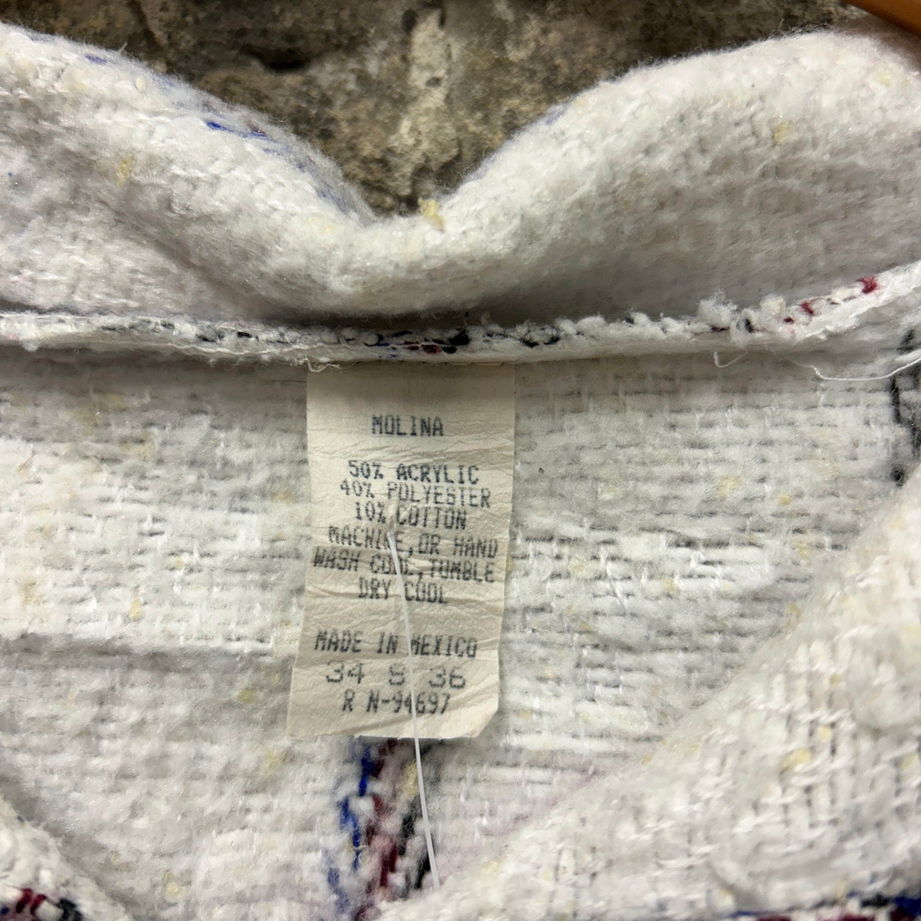 Vintage Molina Baja Hoodie