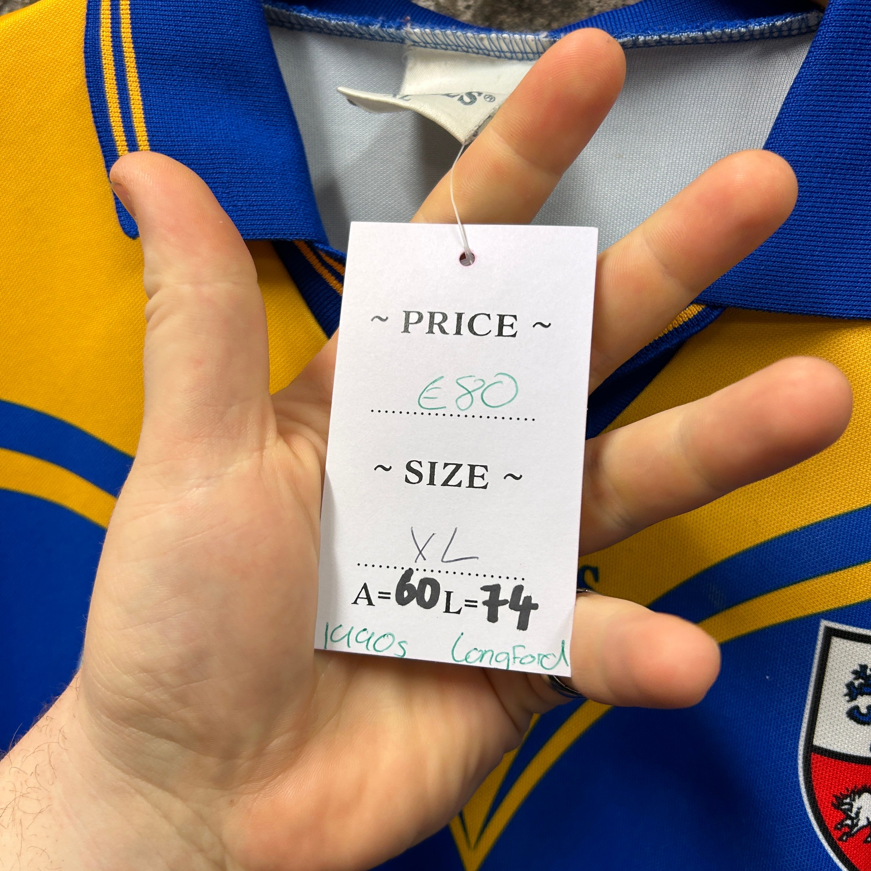 Longford 1990s O'neills Jersey