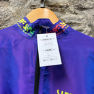 Vintage Surf Style Windbreaker Jacket