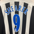 Newcastle Shearer 2003-2005 Adidas Football Shirt
