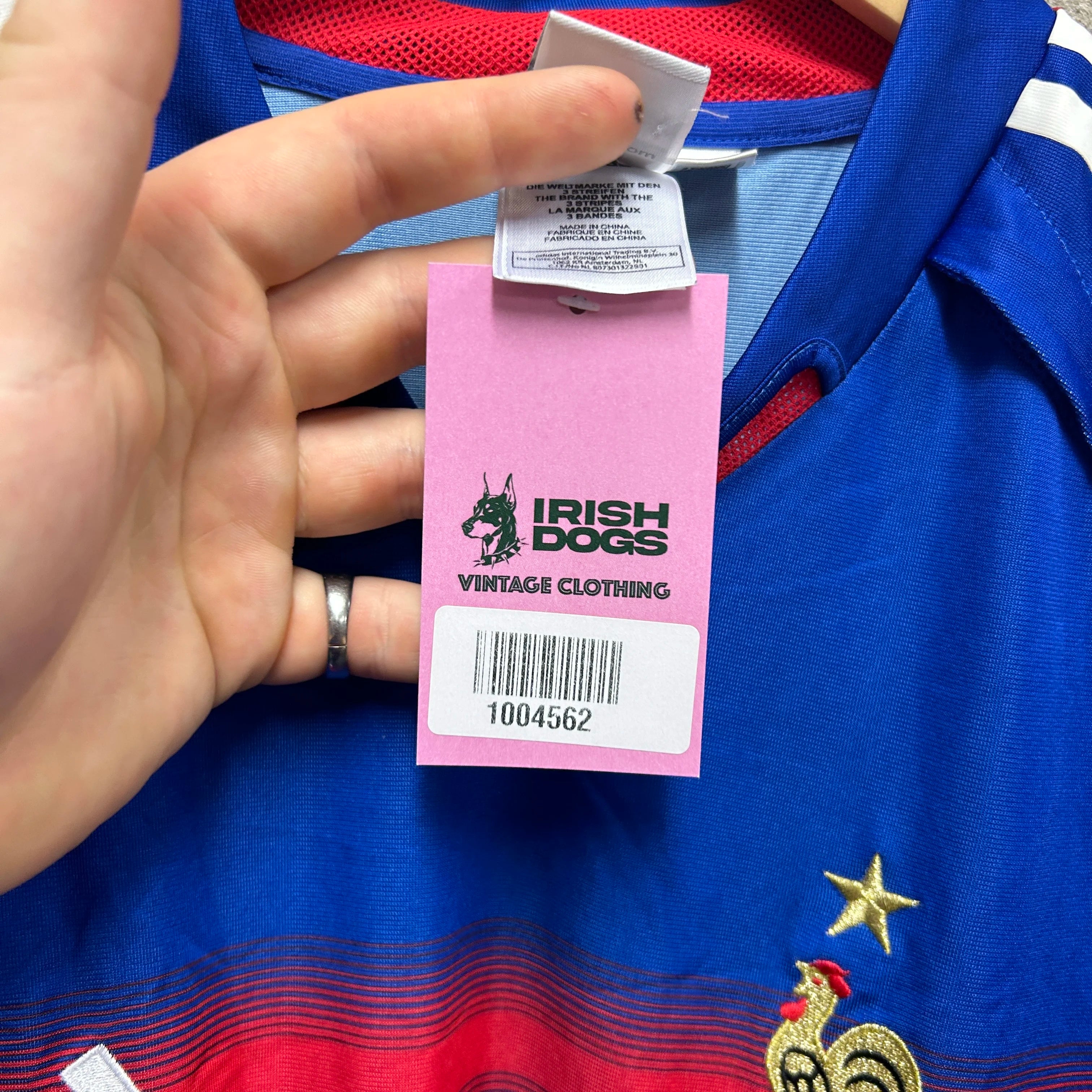 Vintage France Football Shirt 2004-2005