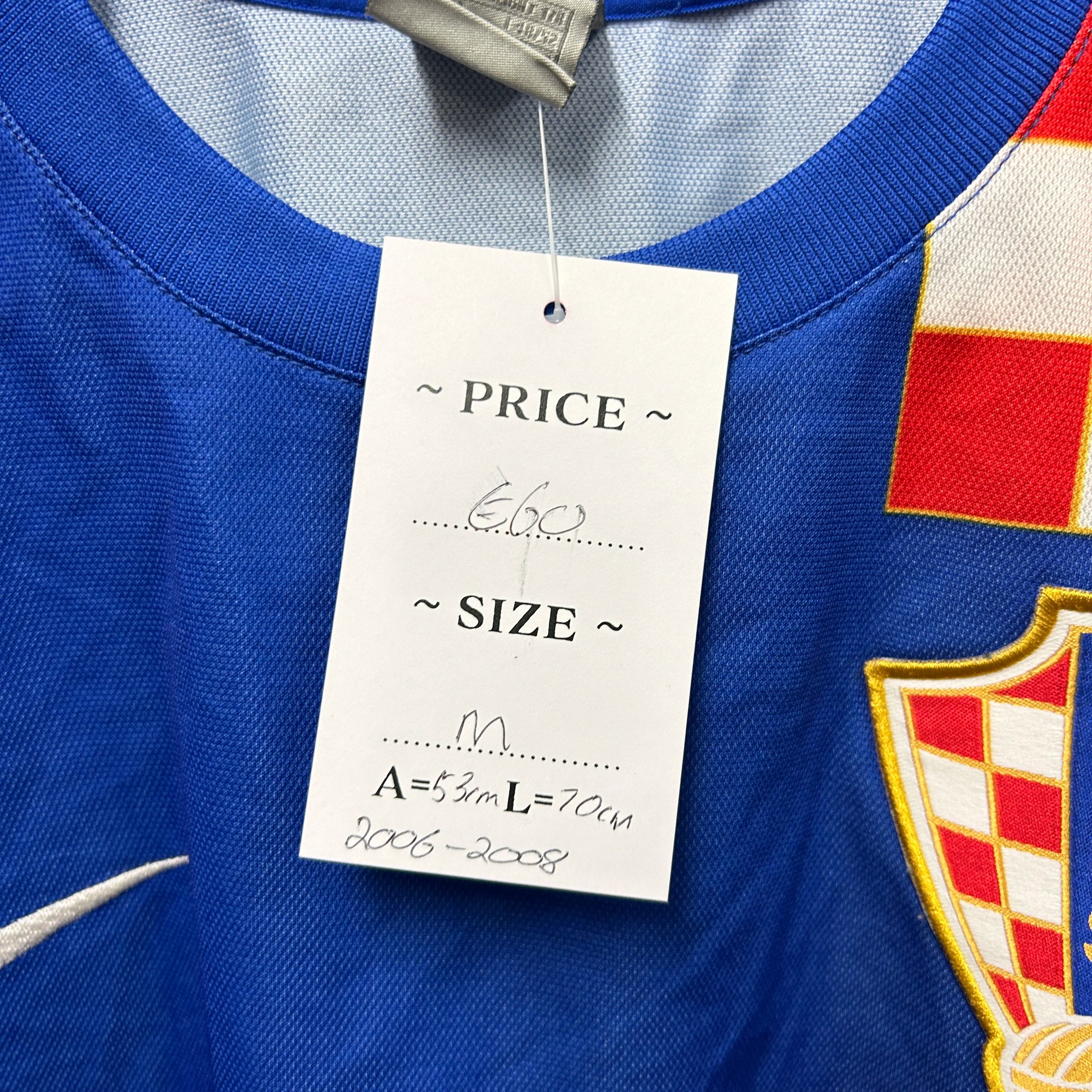 Vintage Croatia Football Shirt 2006-2008