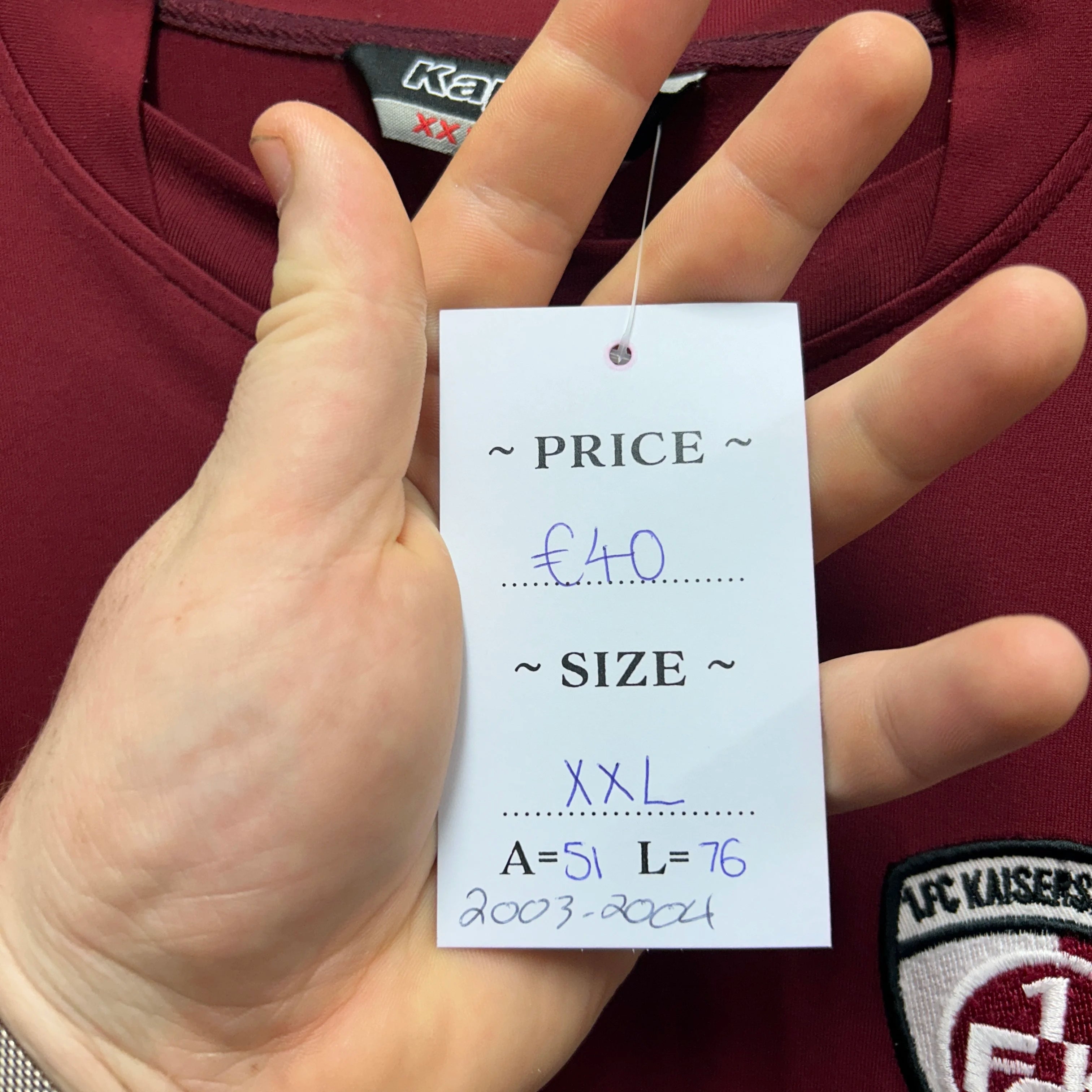Vintage Kaiserslautern Jersey 2003-2004