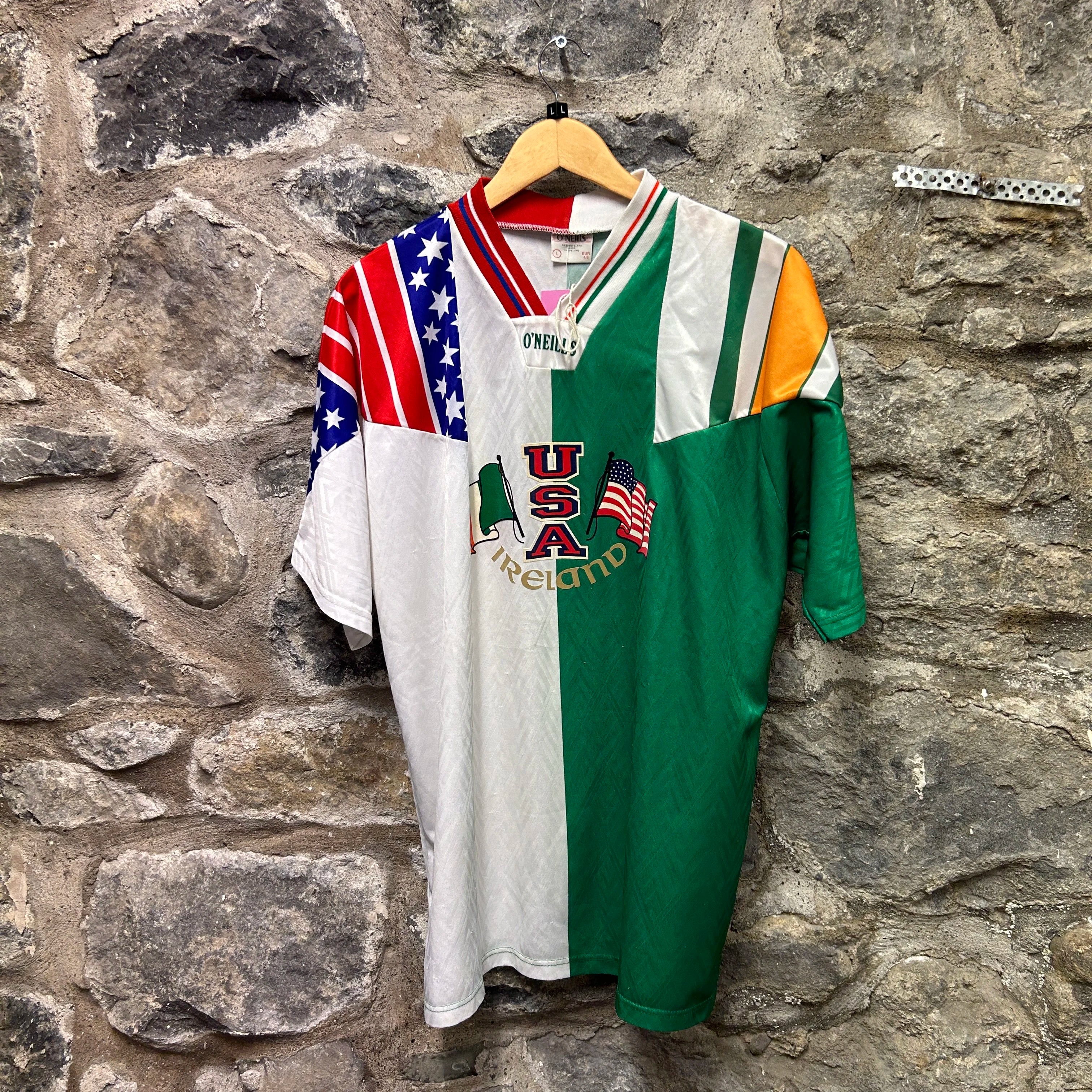 Vintage ireland vs America Jersey