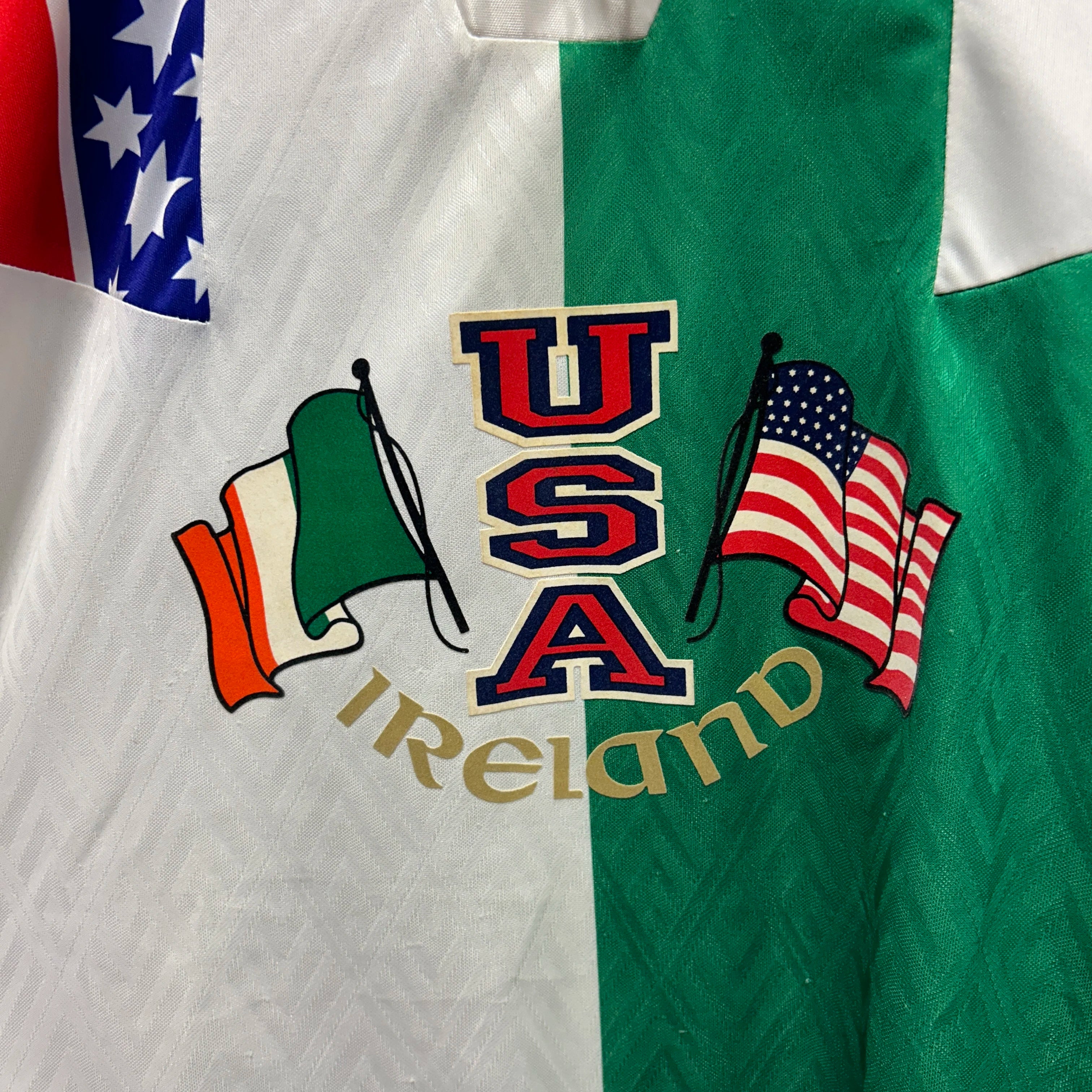 Vintage ireland vs America Jersey