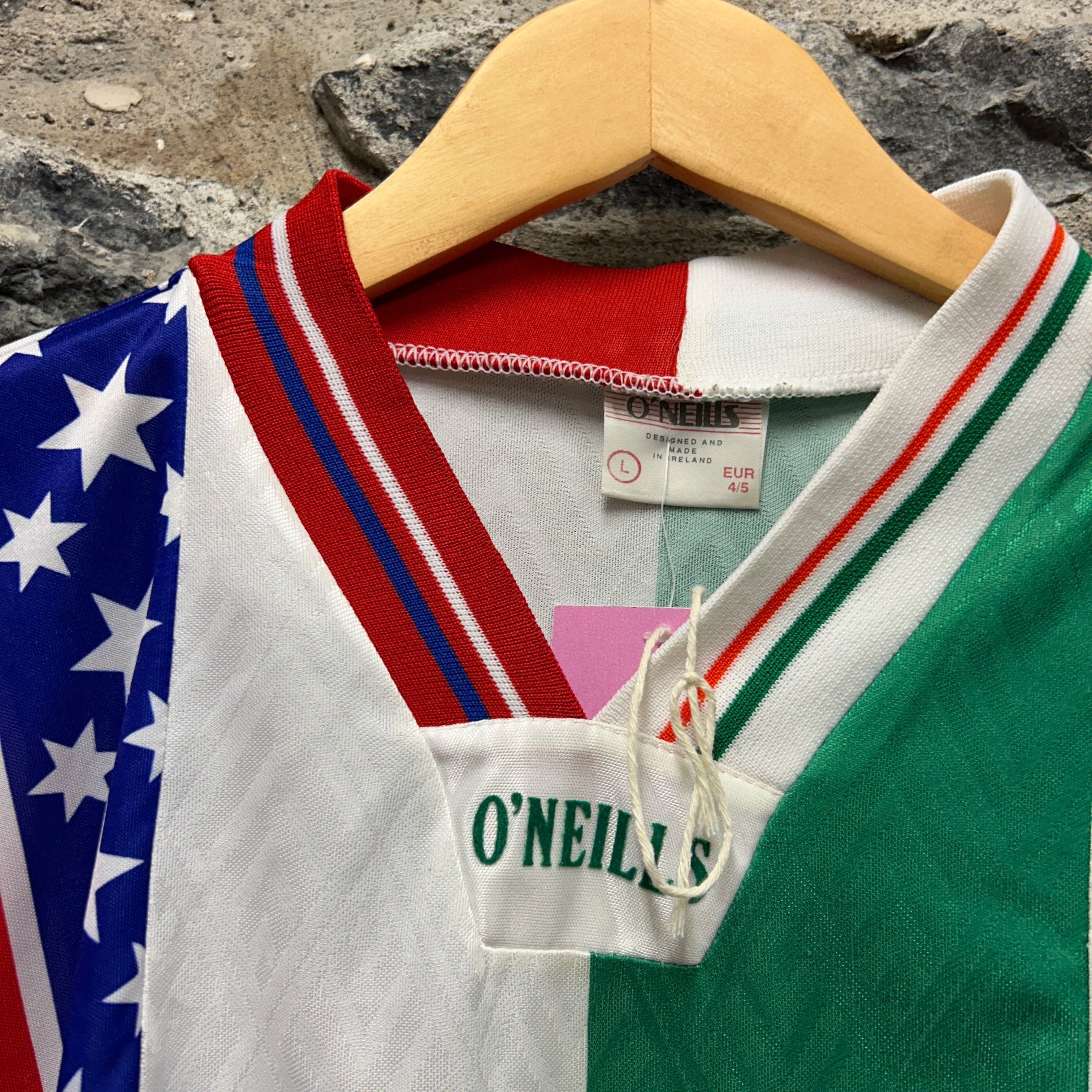 Vintage ireland vs America Jersey