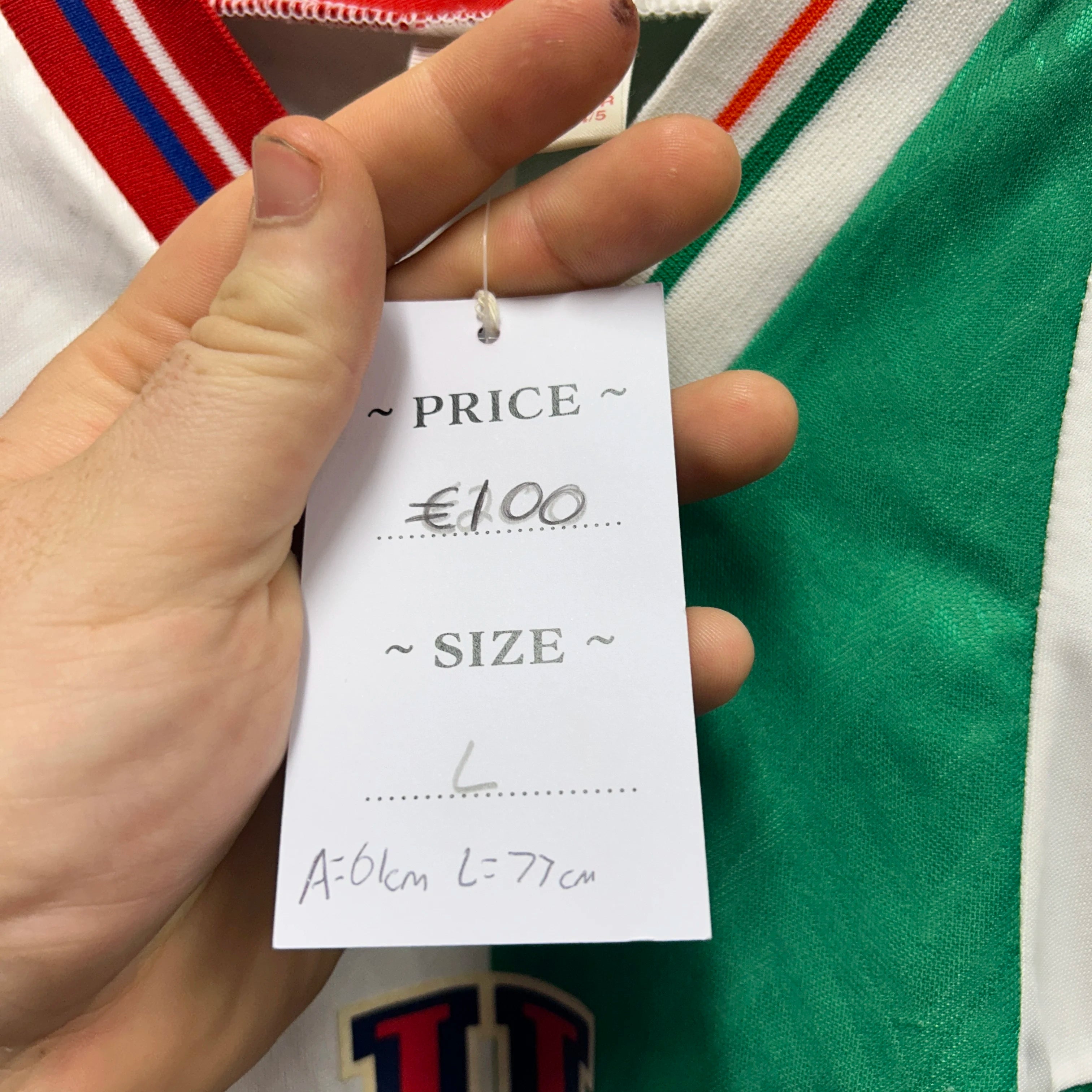 Vintage ireland vs America Jersey
