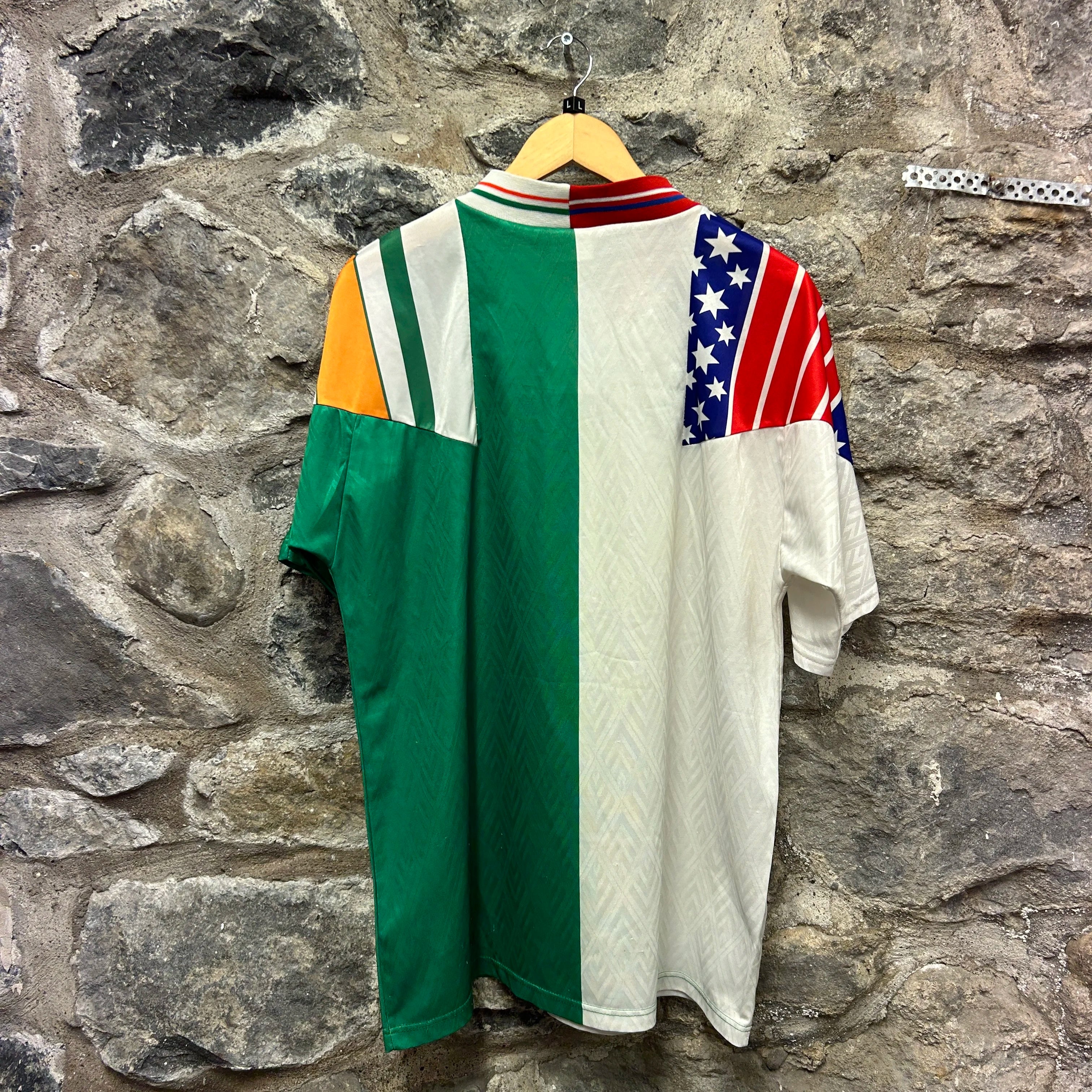Vintage ireland vs America Jersey