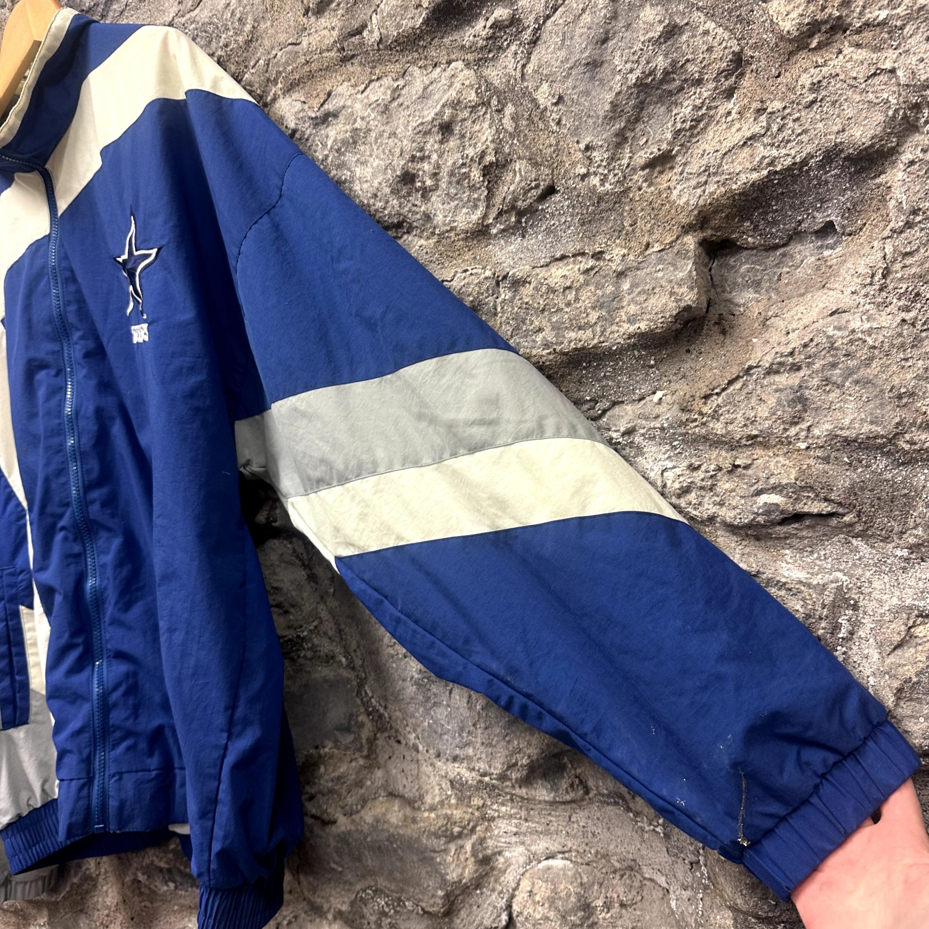 Vintage Starter Windbreaker Jacket Dallas Cowboys