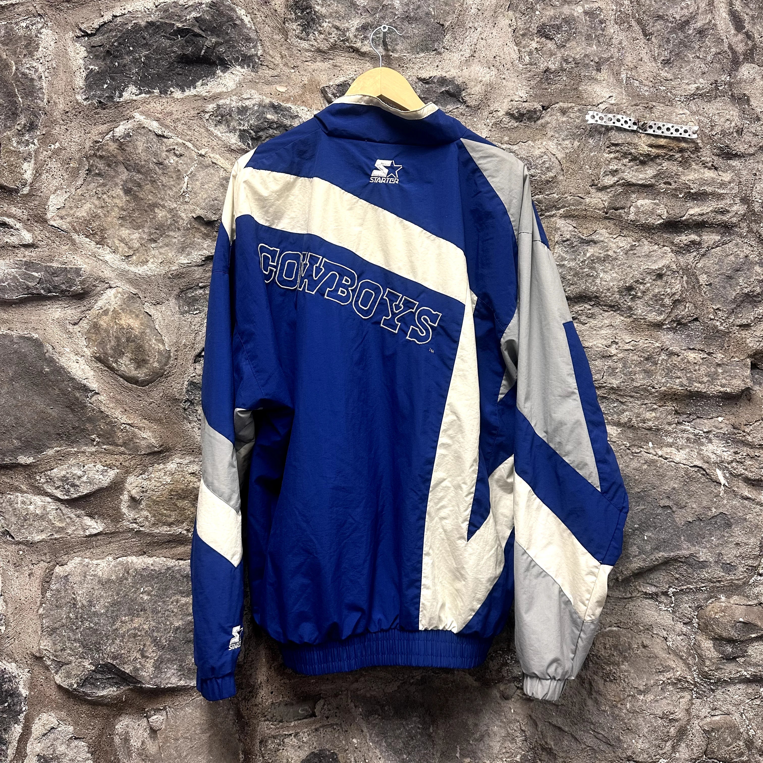 Vintage Starter Windbreaker Jacket Dallas Cowboys