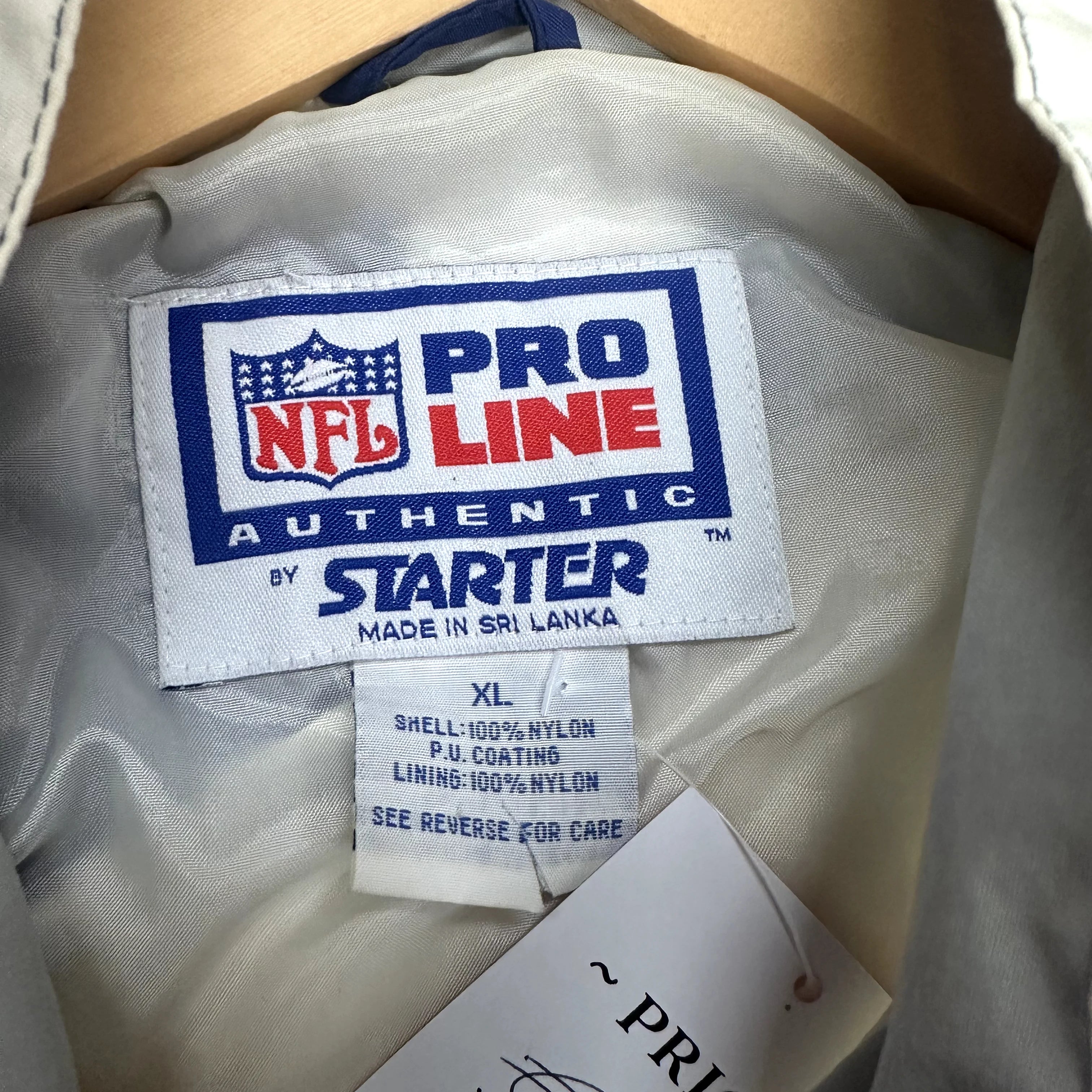 Vintage Starter Windbreaker Jacket Dallas Cowboys