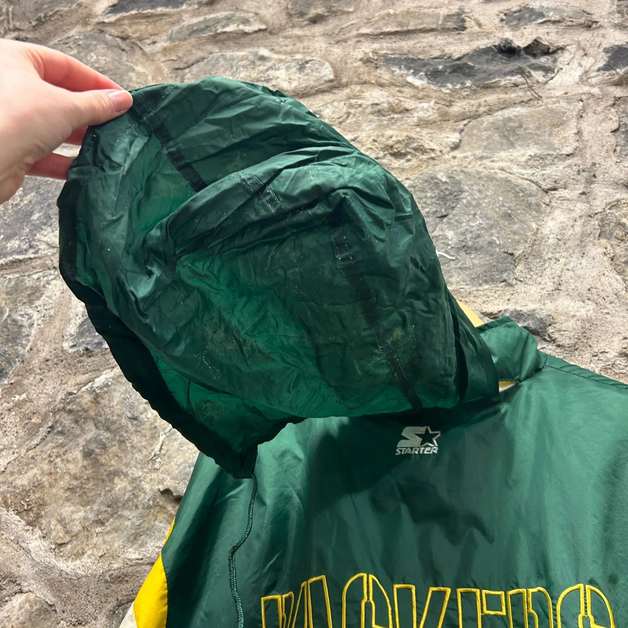 Vintage Starter Windbreaker Jacket Green Bay Packers