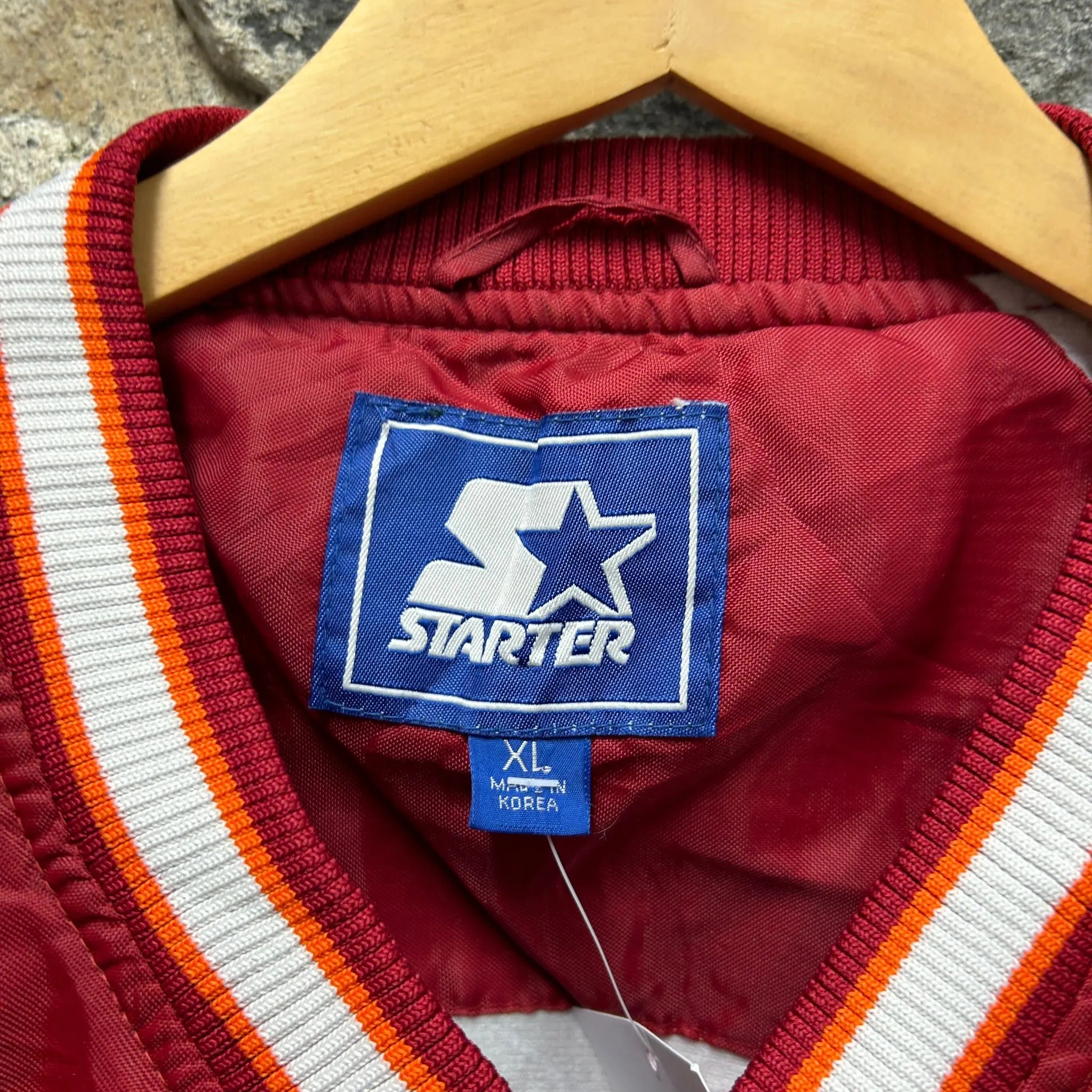 Vintage Starter Windbreaker Jacket Virginia Tech