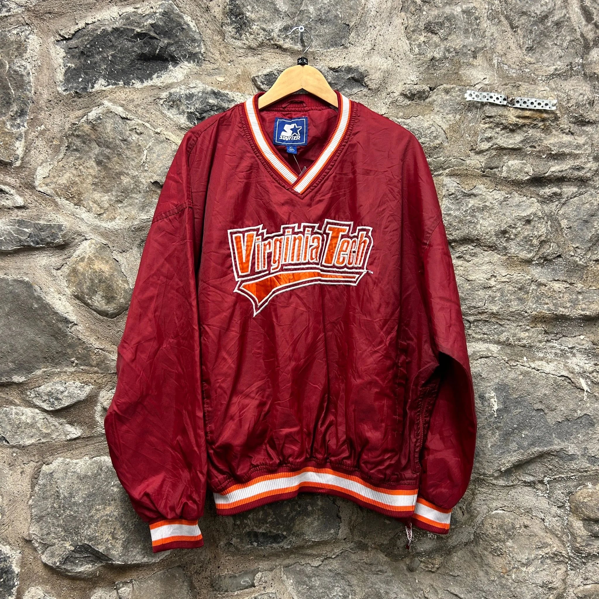 Vintage Starter Windbreaker Jacket Virginia Tech