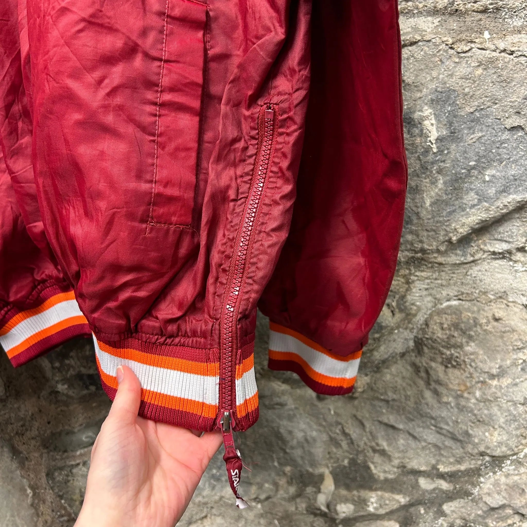 Vintage Starter Windbreaker Jacket Virginia Tech