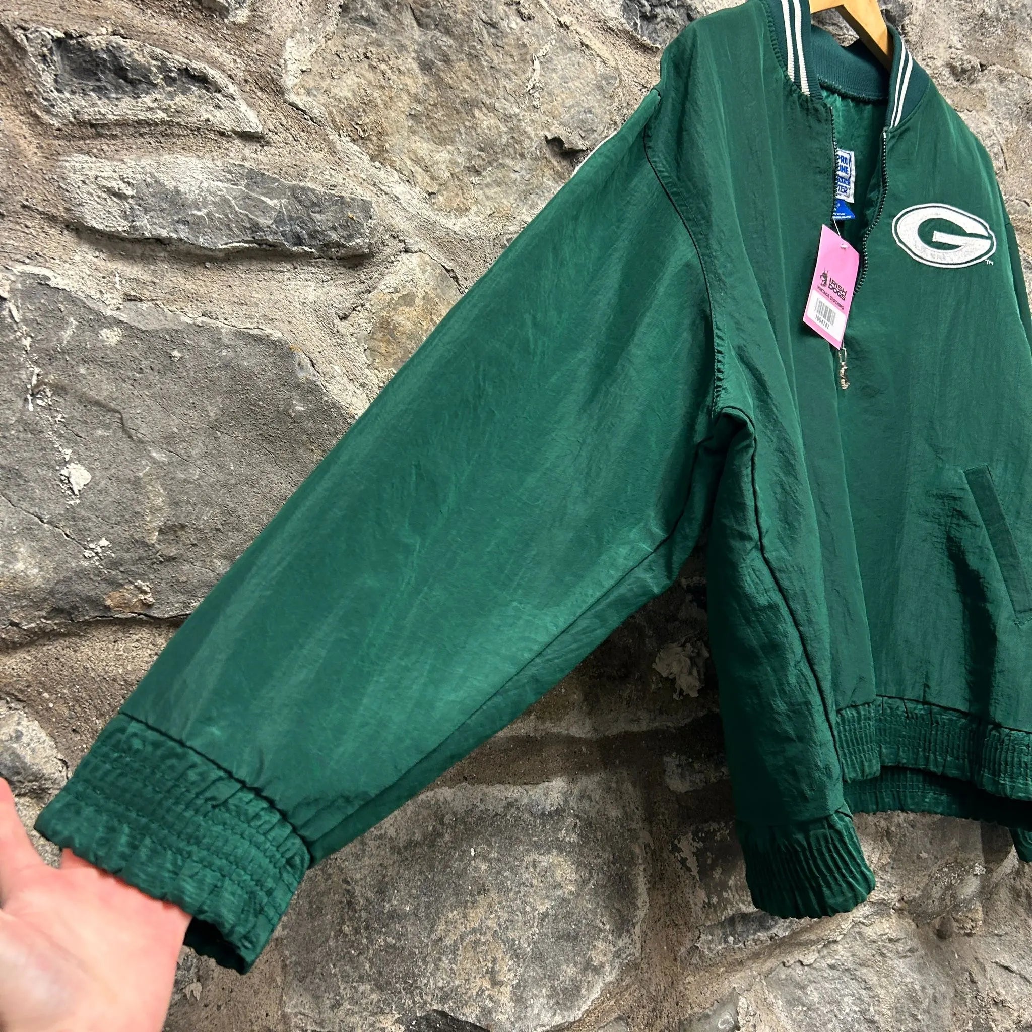 Vintage Starter Pullover Jacket Green Bay Packers