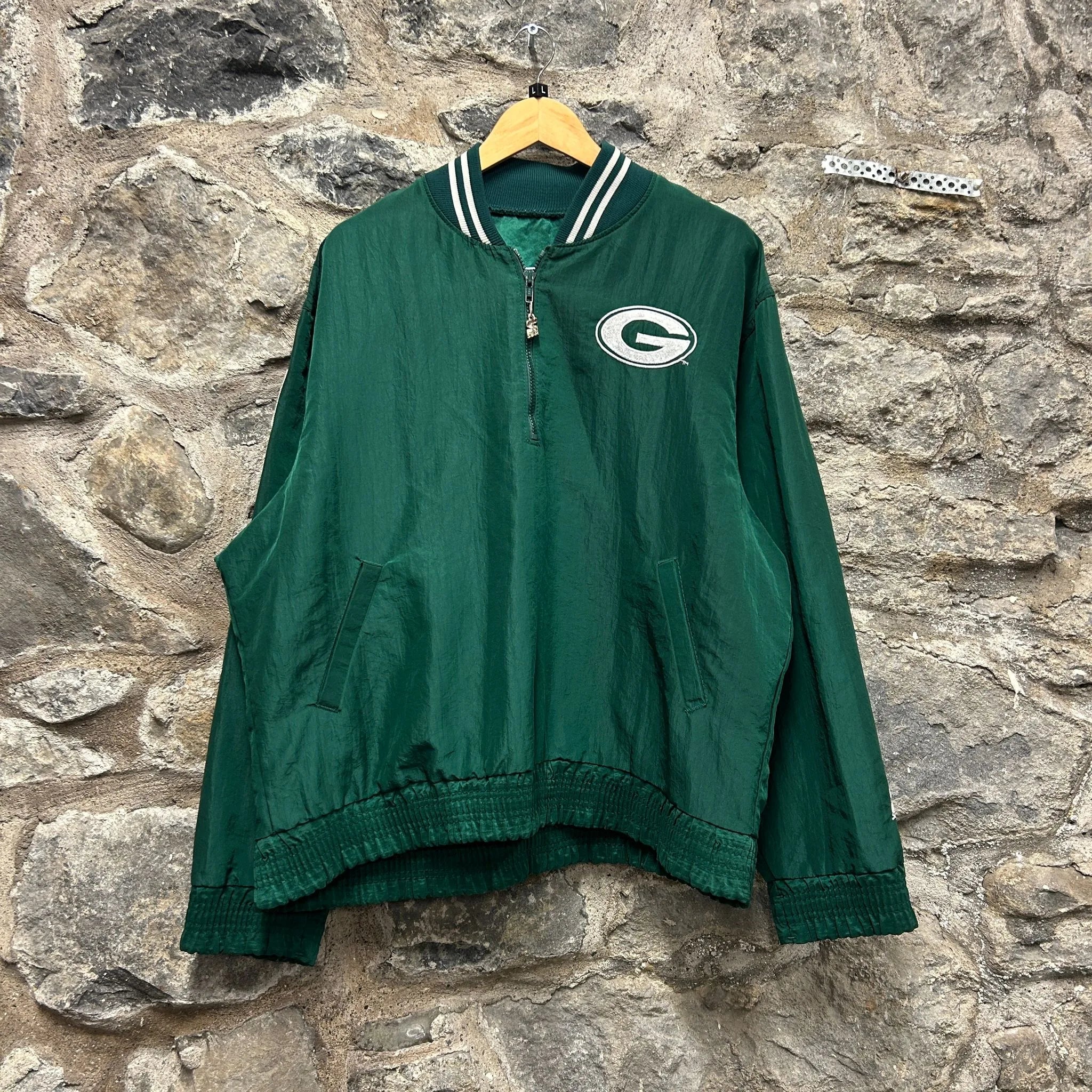 Vintage Starter Pullover Jacket Green Bay Packers