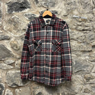 Vintage Freedom Foundry Sherpa-lined Flannel Shirt-jacket
