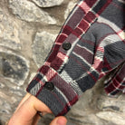 Vintage Freedom Foundry Sherpa-lined Flannel Shirt-jacket