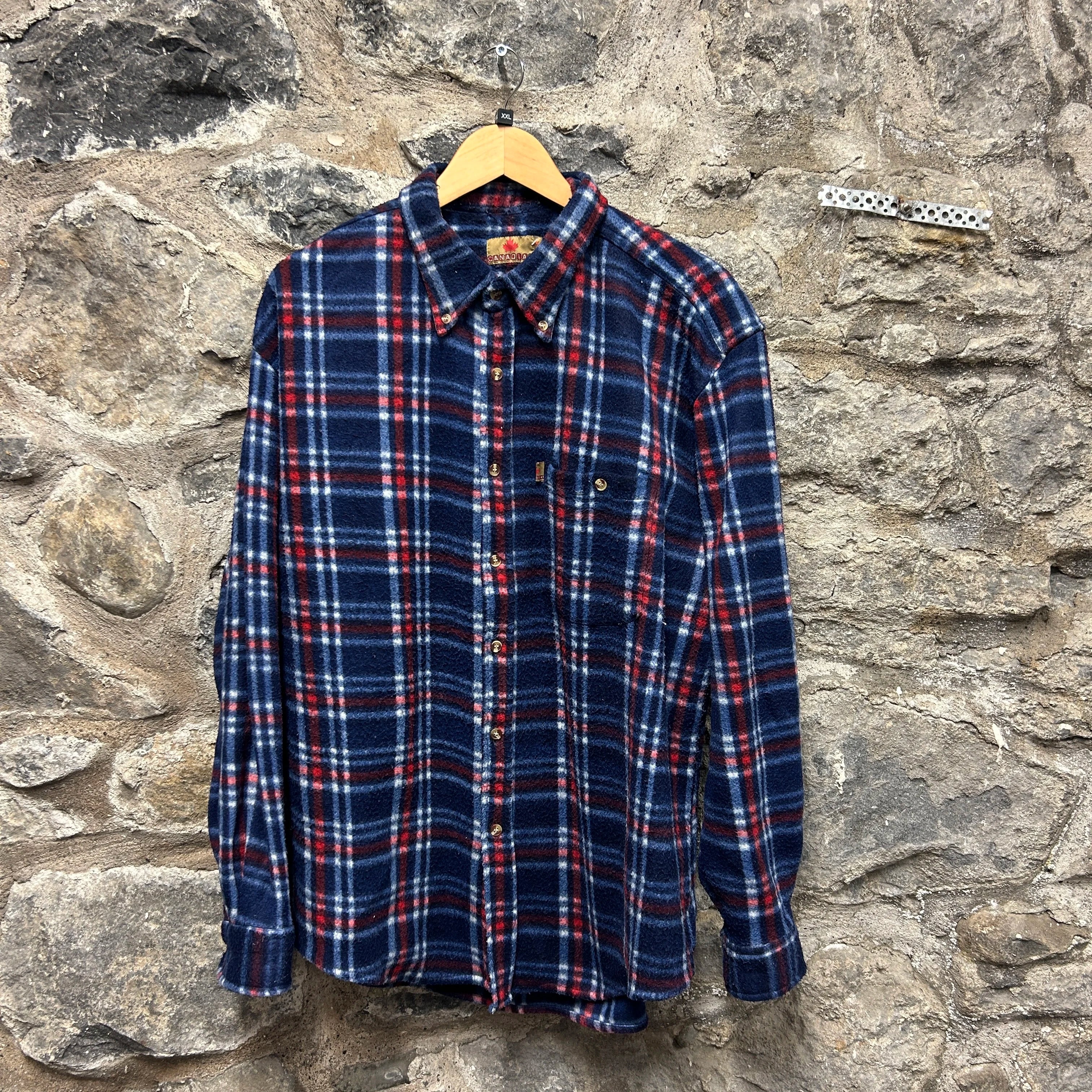 Vintage Canadian Long Sleeve Flannel Shirt