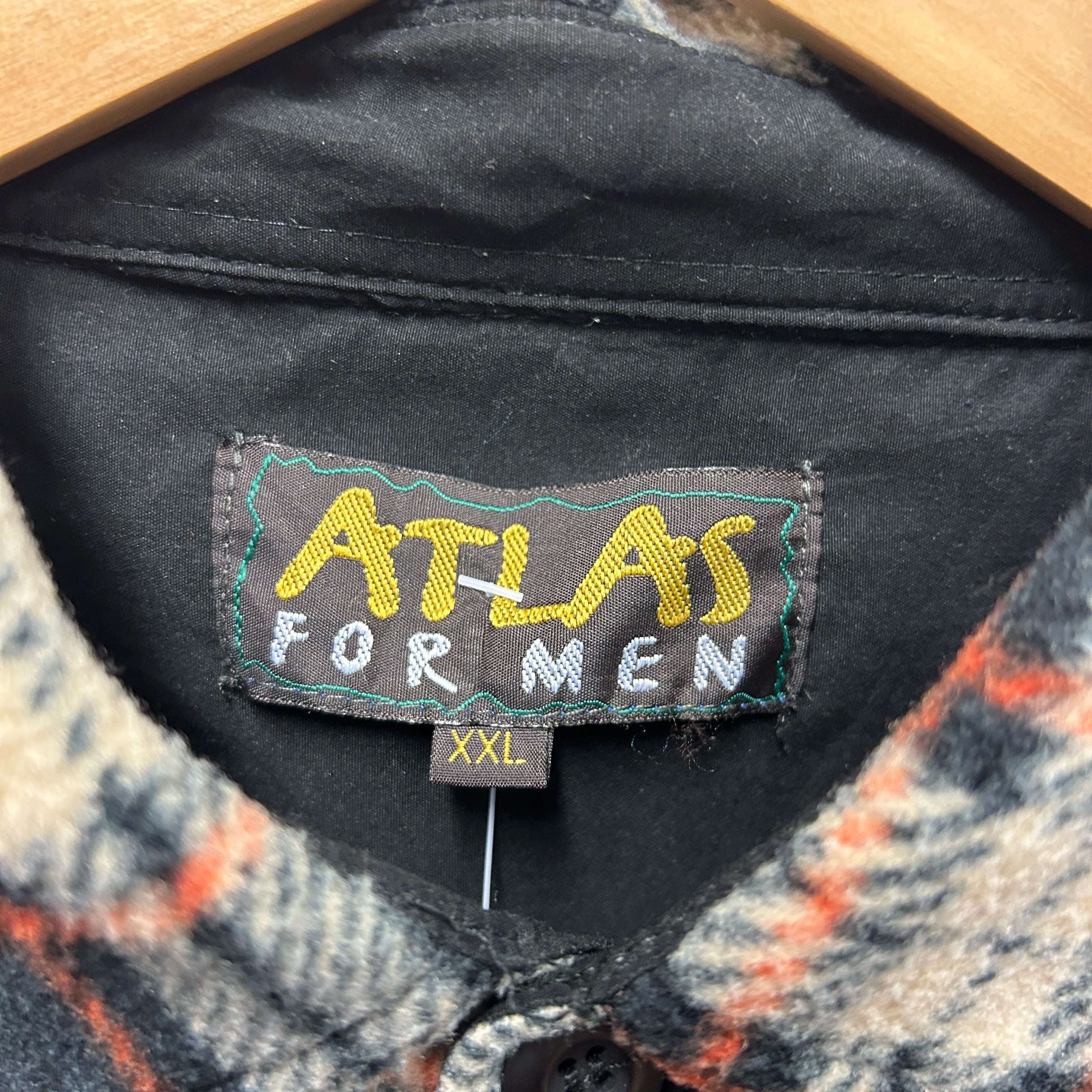 Vintage Atlas For Men Flannel Shirt