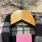 Vintage Gele Plaid Flannel Overshirt