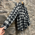 Vintage Gele Plaid Flannel Overshirt