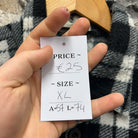 Vintage Gele Plaid Flannel Overshirt