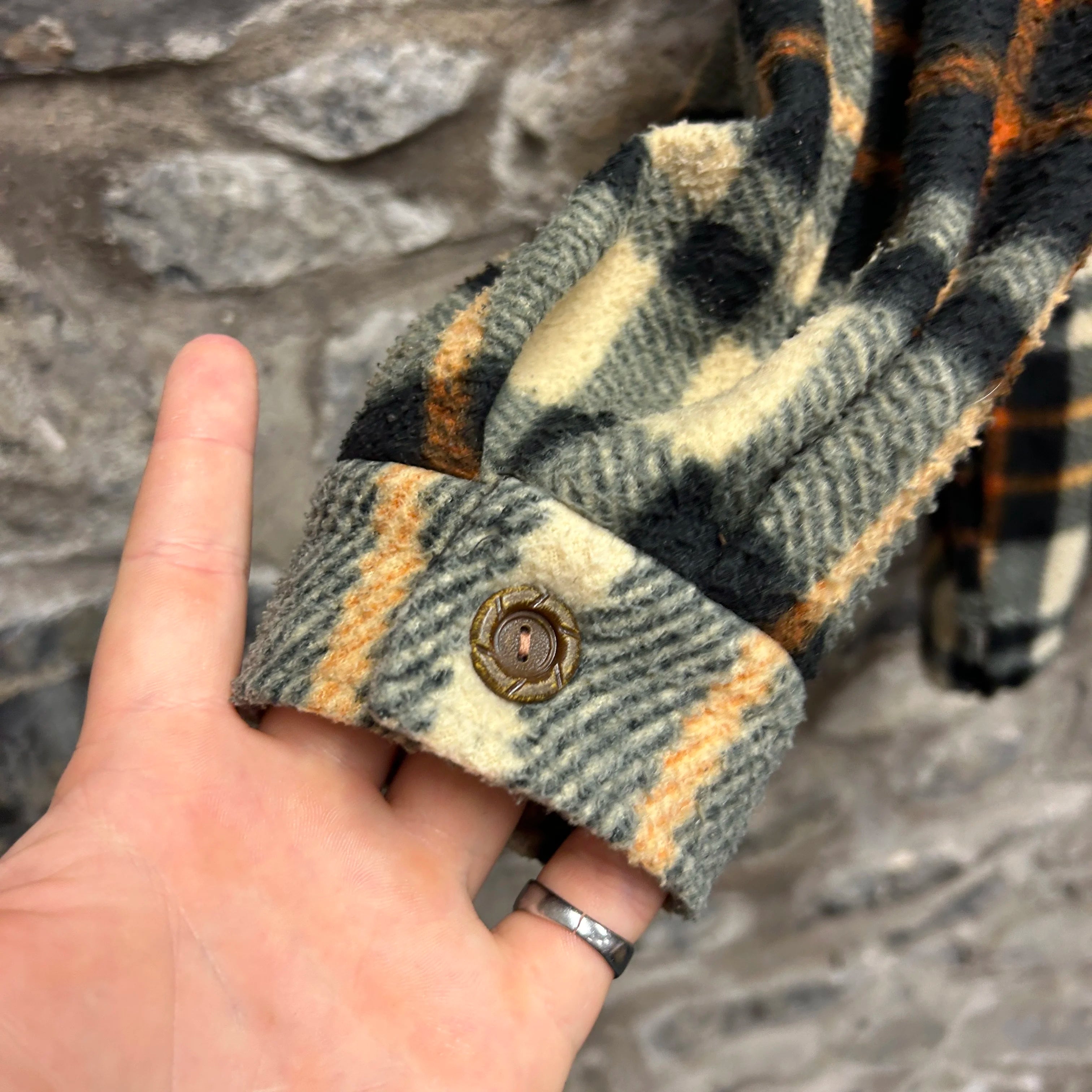 Vintage Irish Dogs Vintage Clothing Plaid Flannel Overshirt