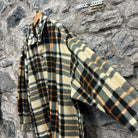 Vintage Irish Dogs Vintage Clothing Plaid Flannel Overshirt