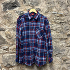 Vintage Junction Vest Long Sleeve Flannel Shirt