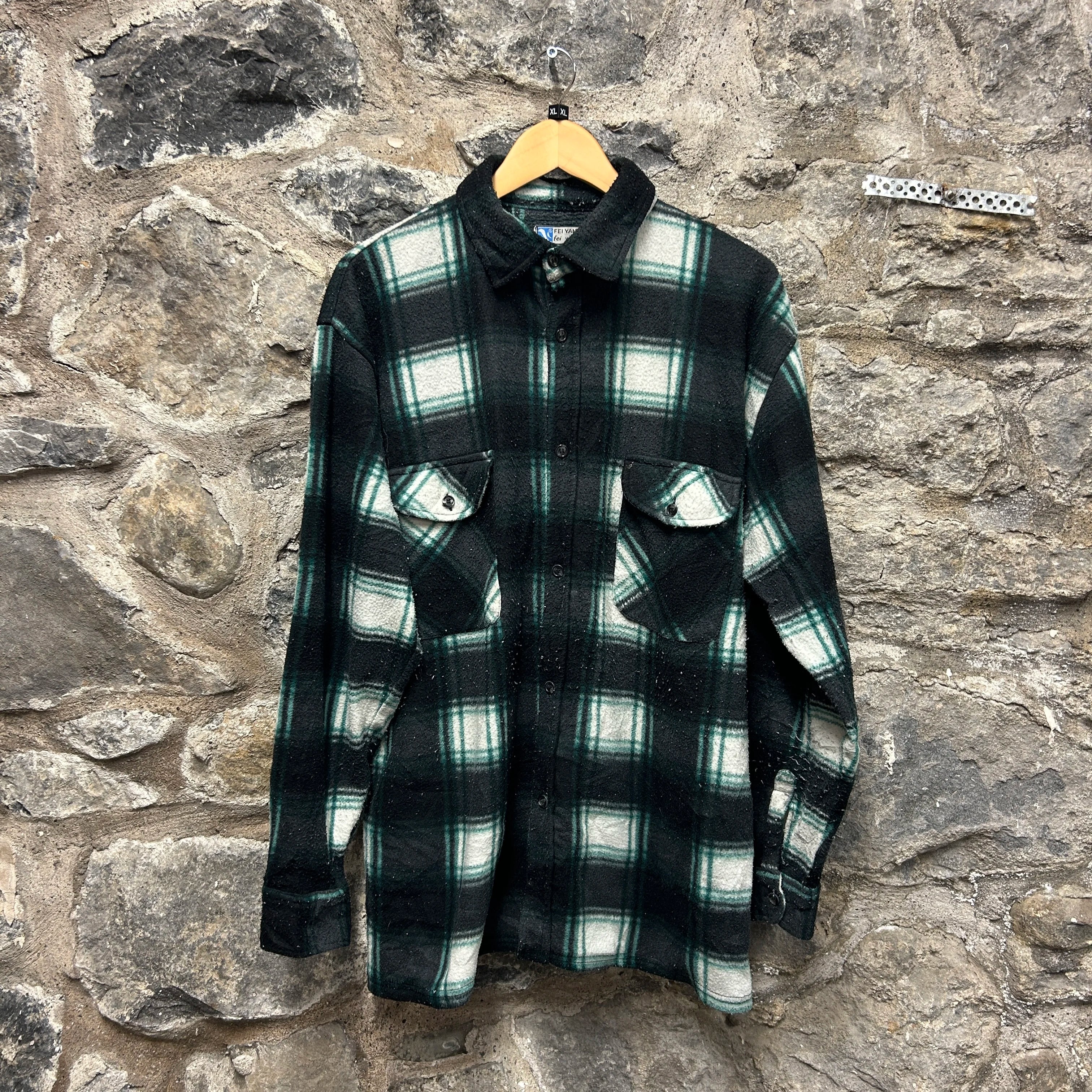 Vintage Fei Yang Button-up Flannel Shirt