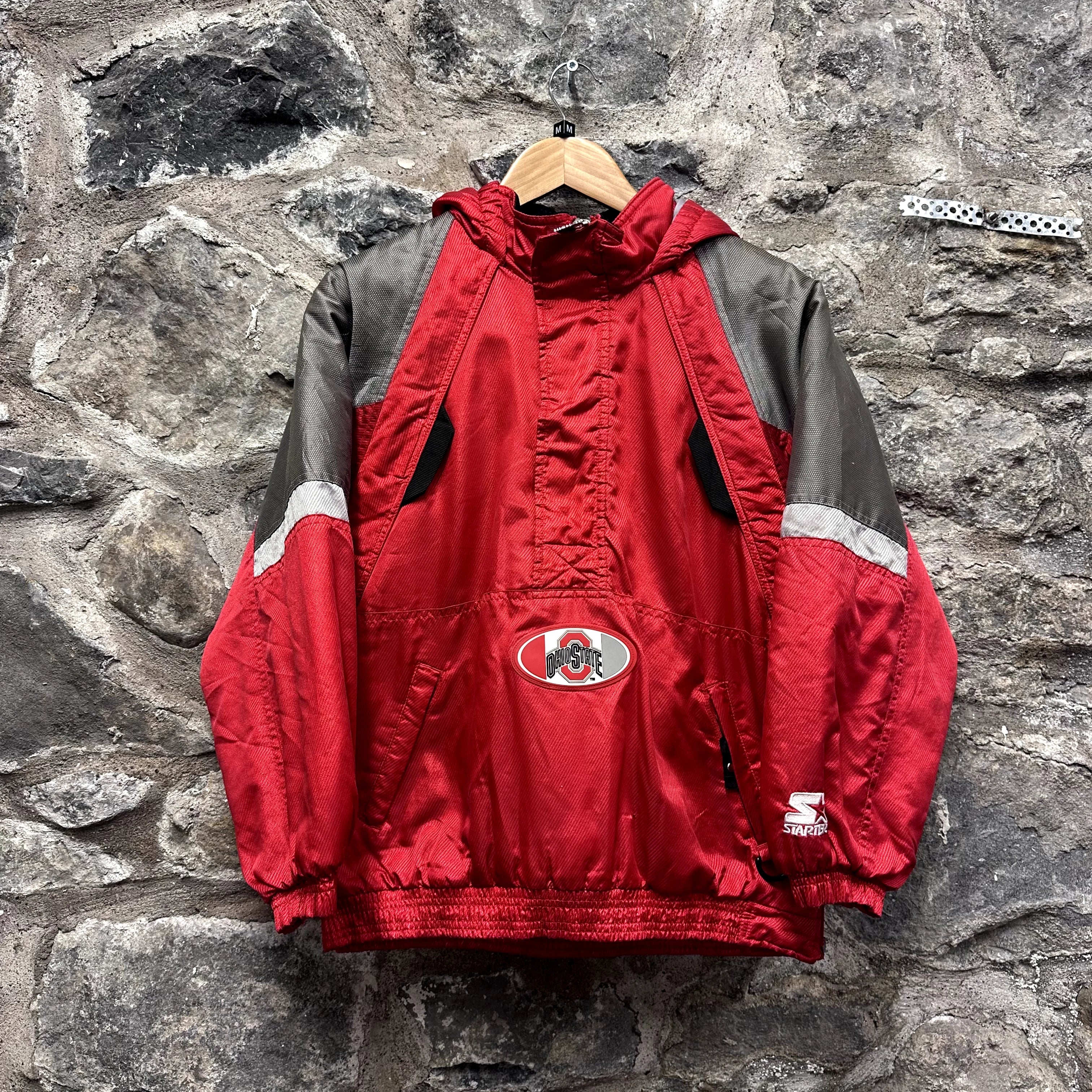 Vintage Starter Pullover Jacket OhioState