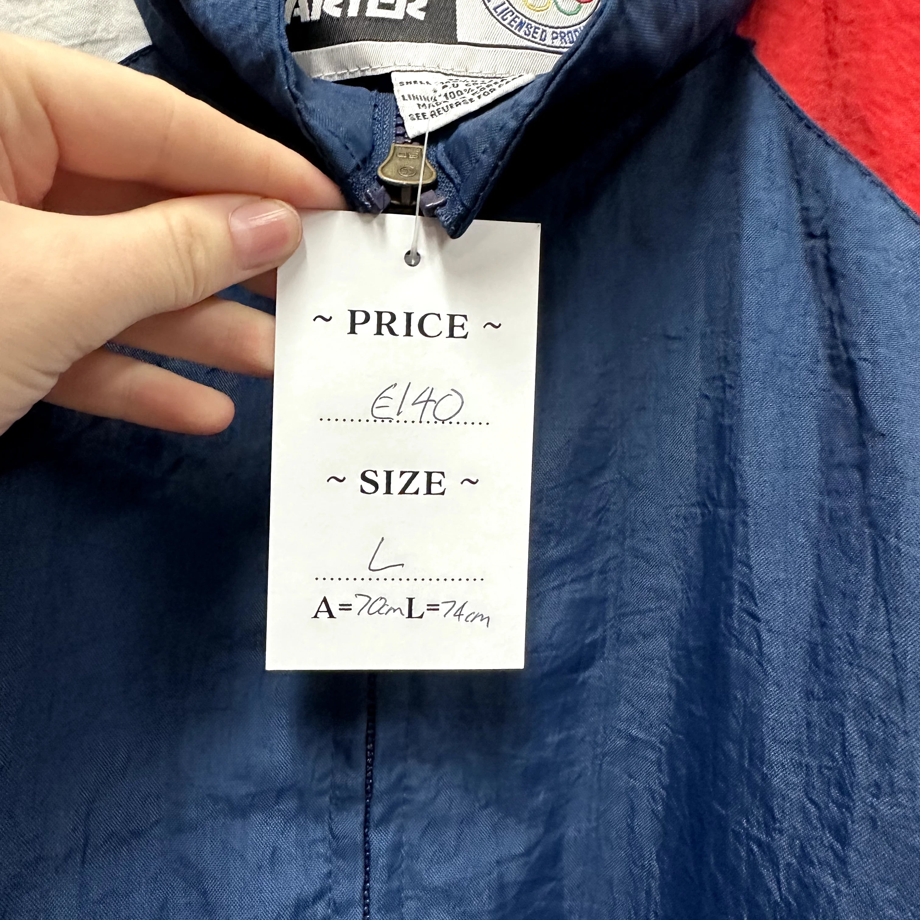 Vintage Starter Windbreaker Jacket 1996 Atlanta Olympics