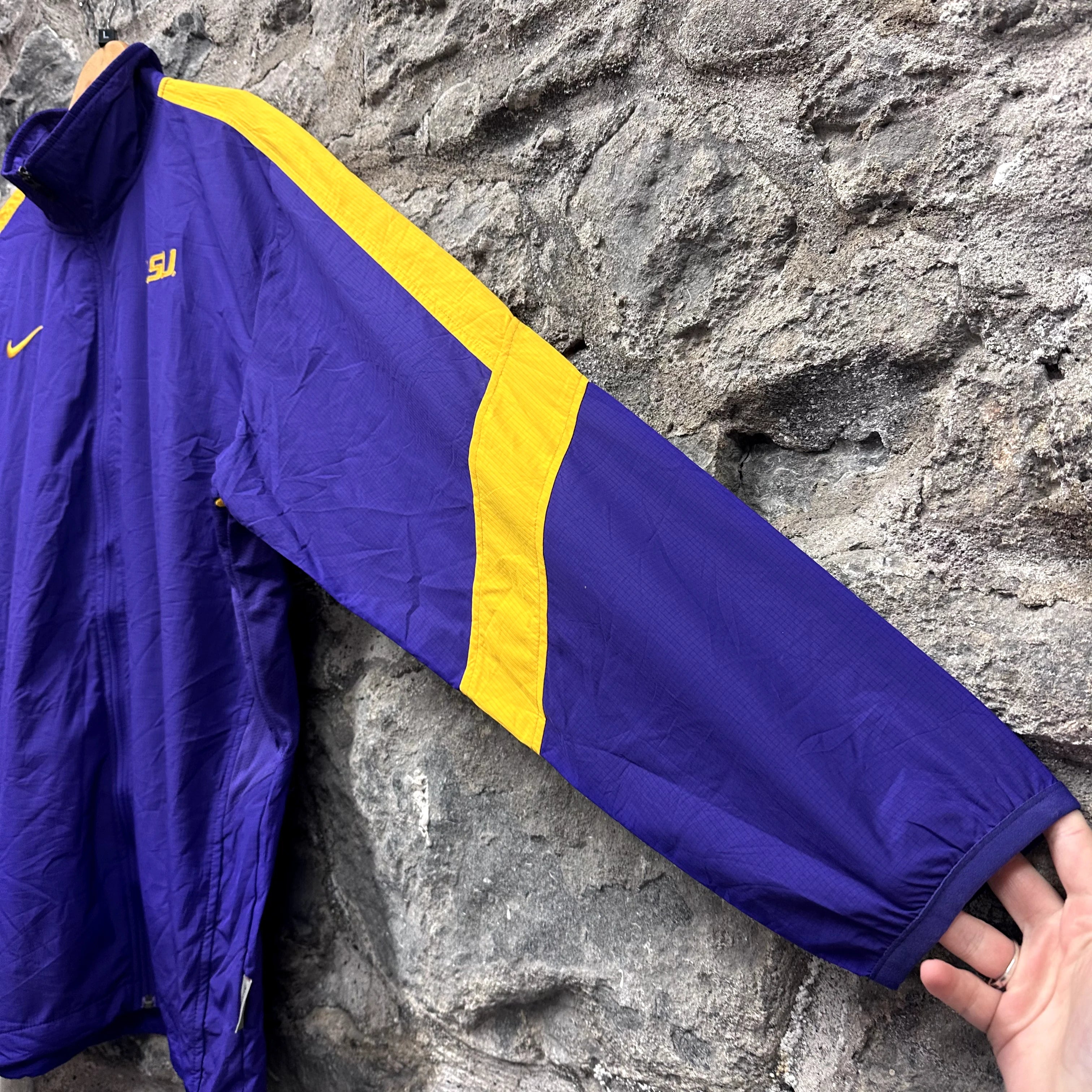 Vintage Nike Windbreaker Jacket Lsu Tigers