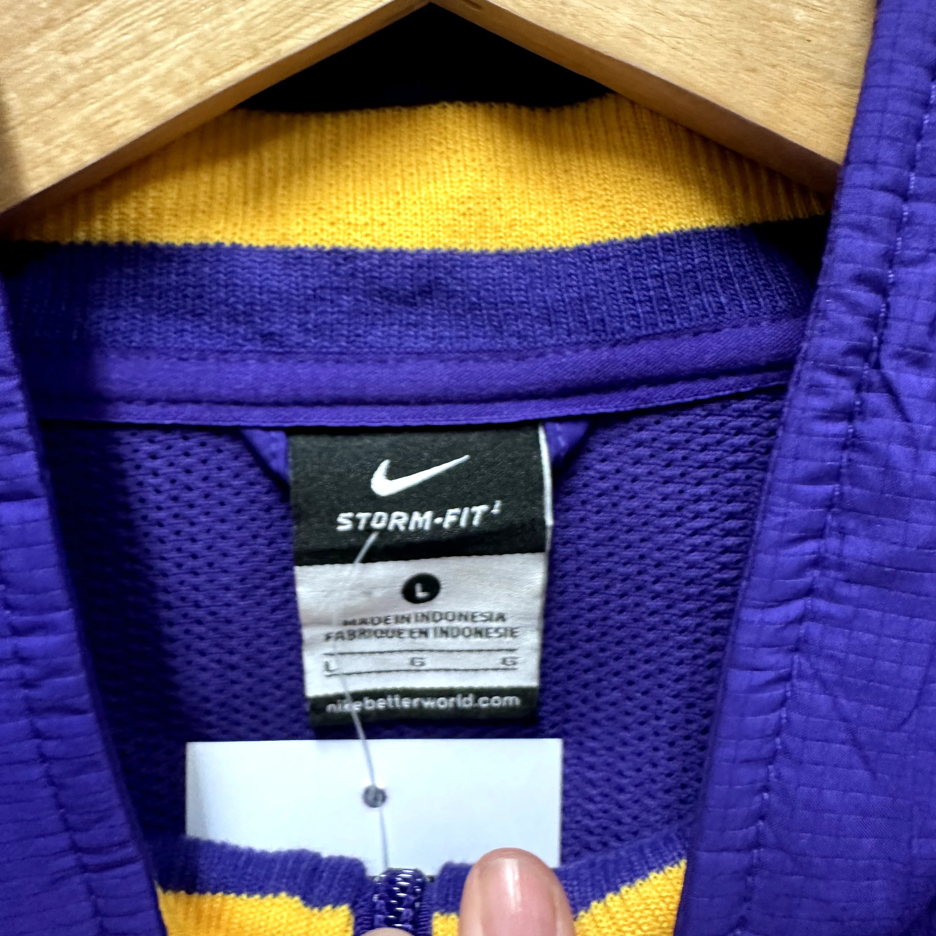 Vintage Nike Windbreaker Jacket Lsu Tigers