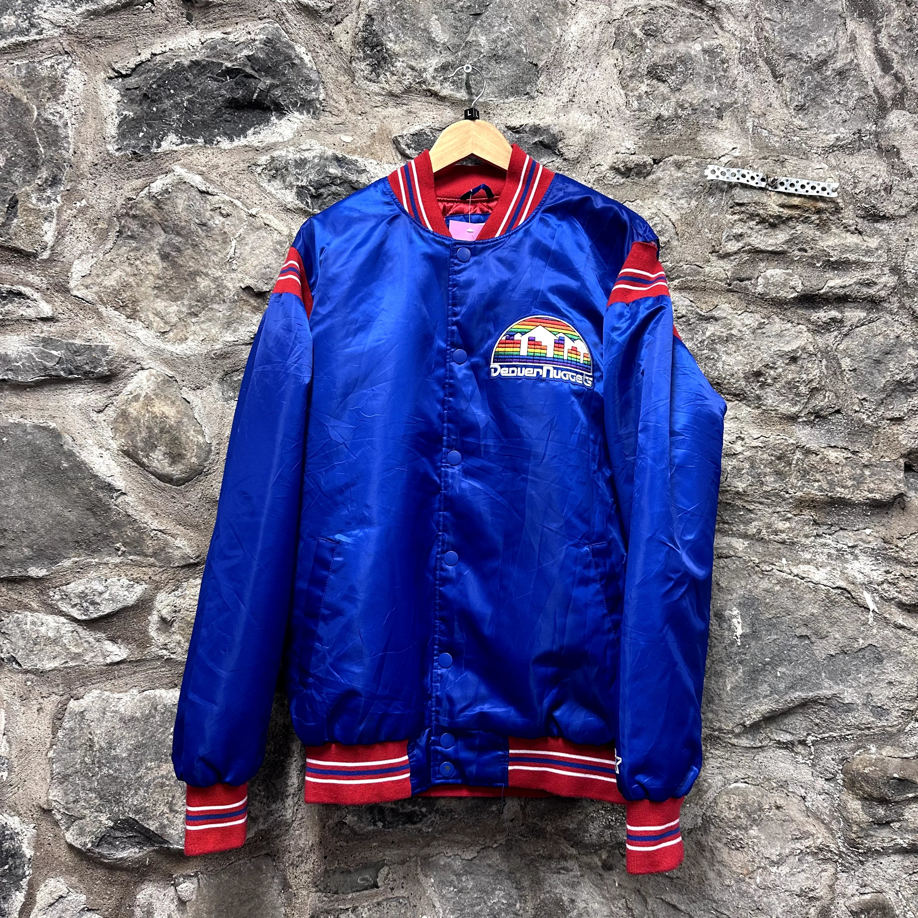 Vintage Starter Bomber Jacket Denver Nuggets