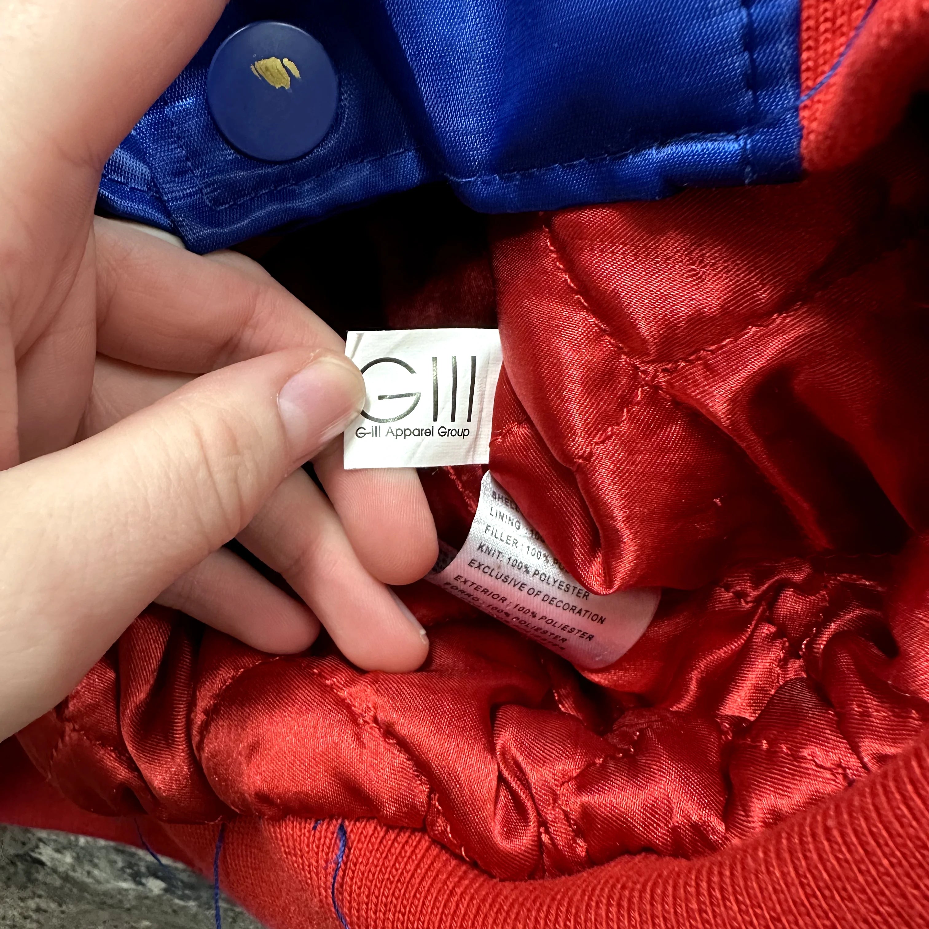 Vintage Starter Bomber Jacket Denver Nuggets