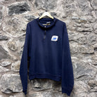 Vintage Curr Quarter Zip Sweatshirt France 98