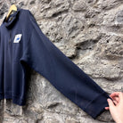 Vintage Curr Quarter Zip Sweatshirt France 98