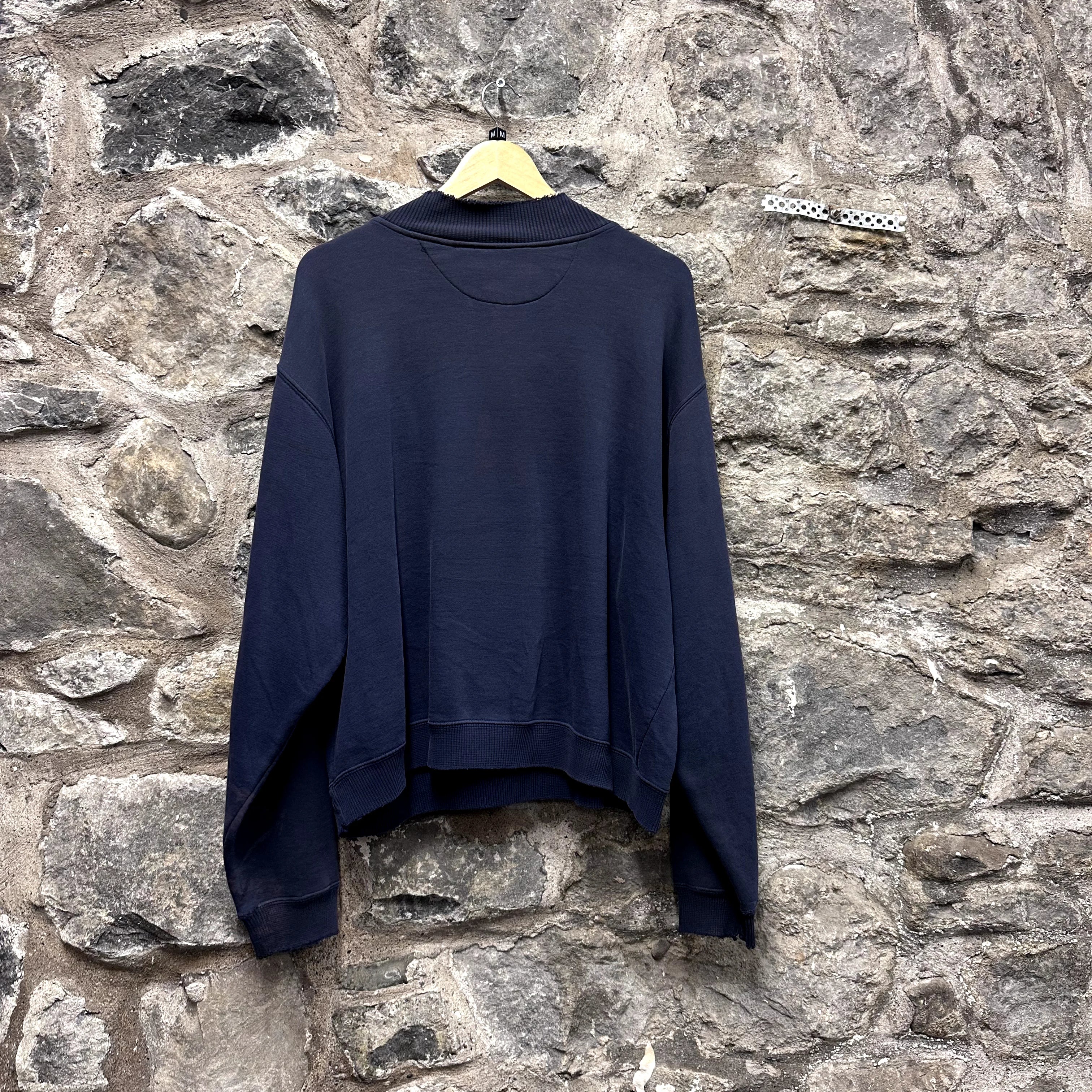 Vintage Curr Quarter Zip Sweatshirt France 98