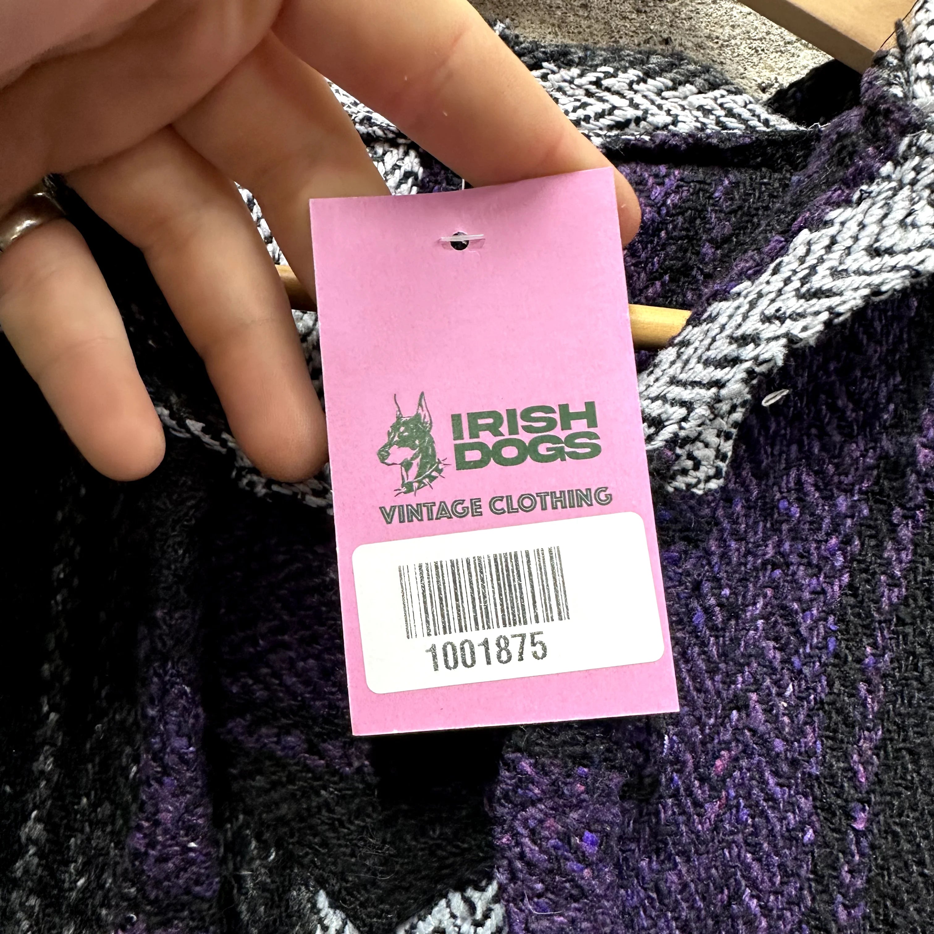 Vintage Irish Dogs Baja Hoodie