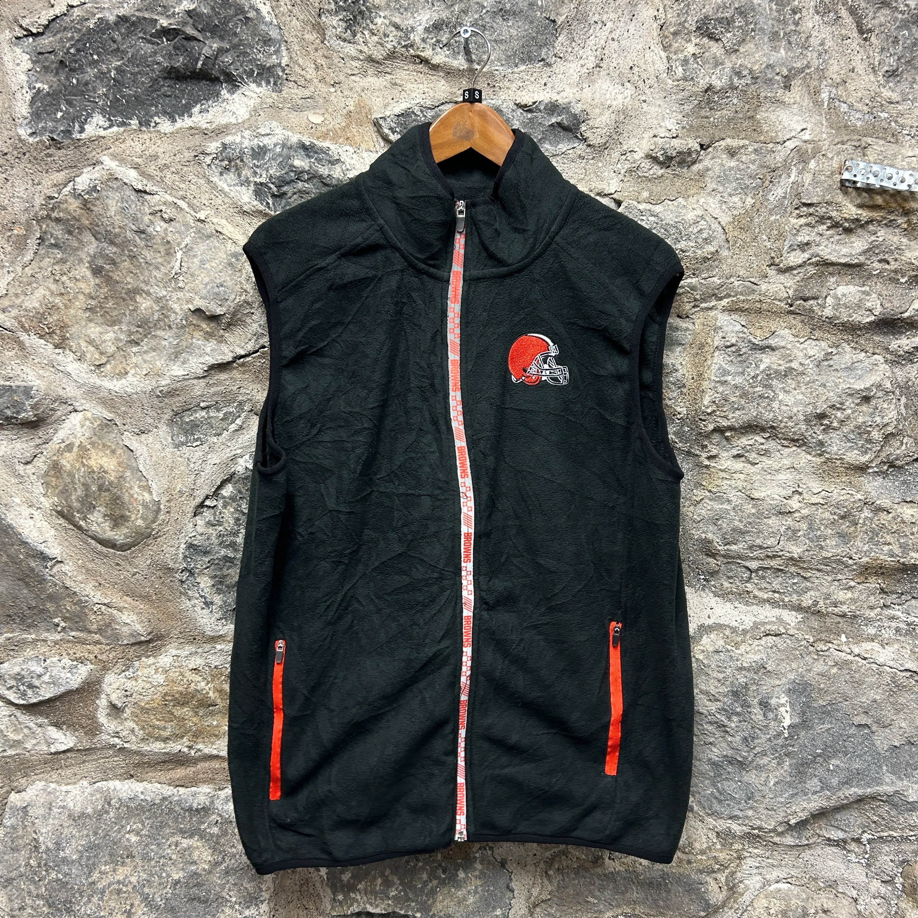 Clevland Browns Fleece Vest